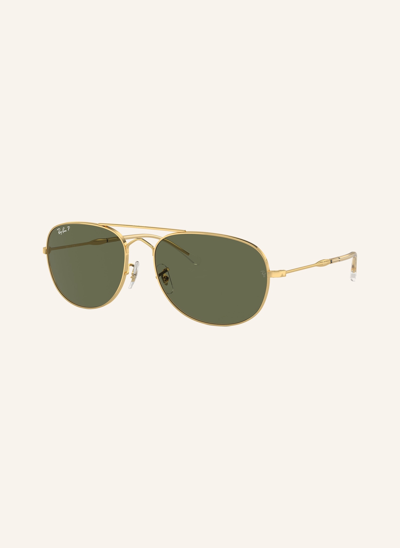 Ray-Ban Sunglasses RB3735, Color: 001/58 - GOLD/DARK GREEN POLARIZED (Image 1)