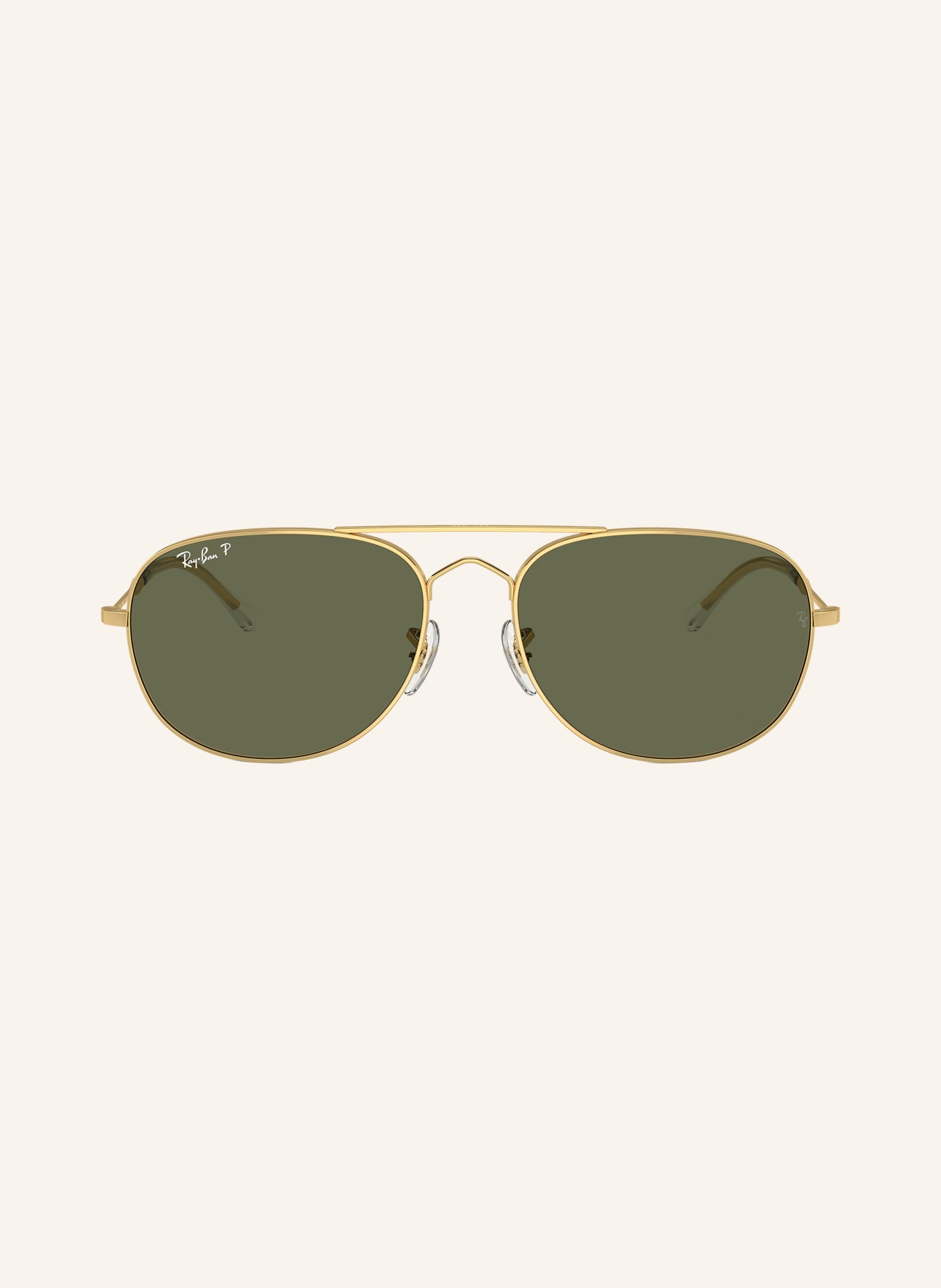 Ray-Ban Sunglasses RB3735, Color: 001/58 - GOLD/DARK GREEN POLARIZED (Image 2)