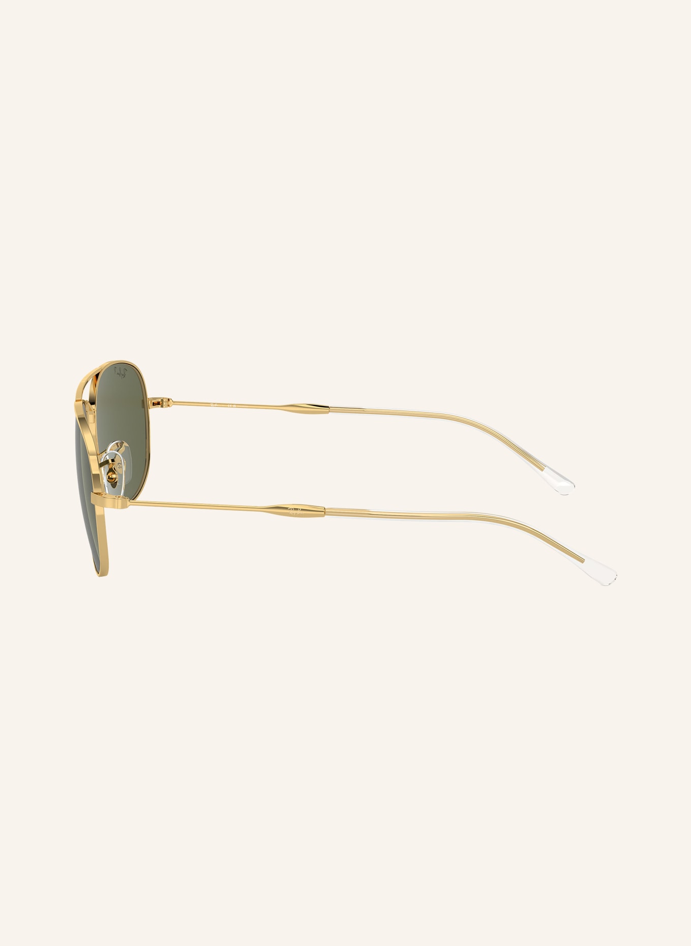 Ray-Ban Sunglasses RB3735, Color: 001/58 - GOLD/DARK GREEN POLARIZED (Image 3)