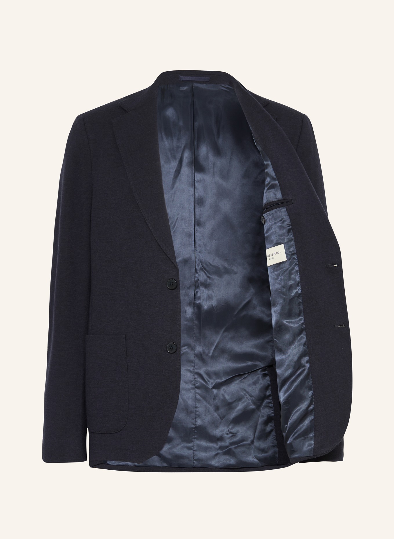 Officine Générale Marynarka garniturowa ARTHUS regular fit, Kolor: DARK NAVY (Obrazek 4)