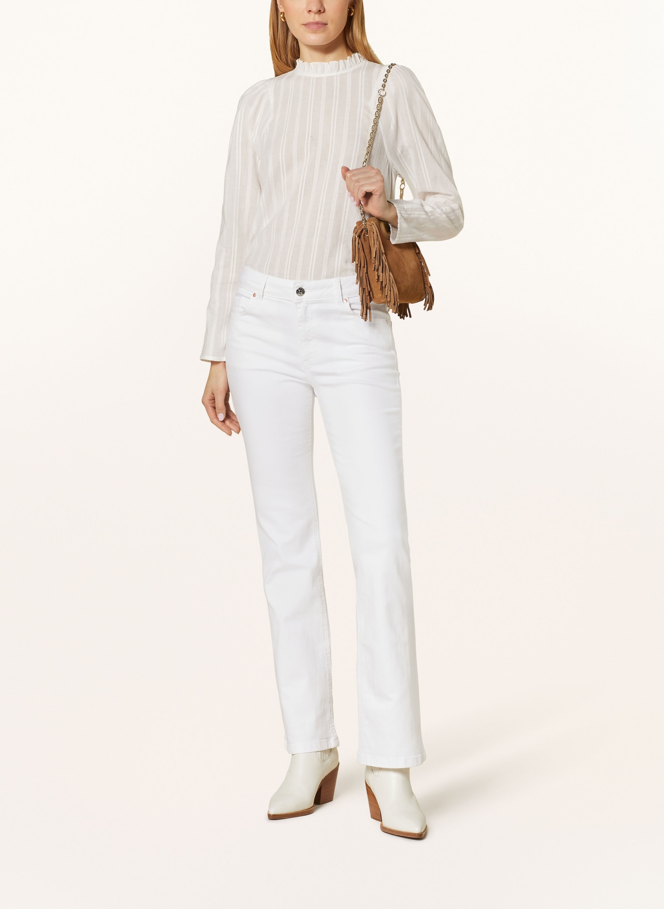 oui Shirt blouse, Color: WHITE (Image 2)