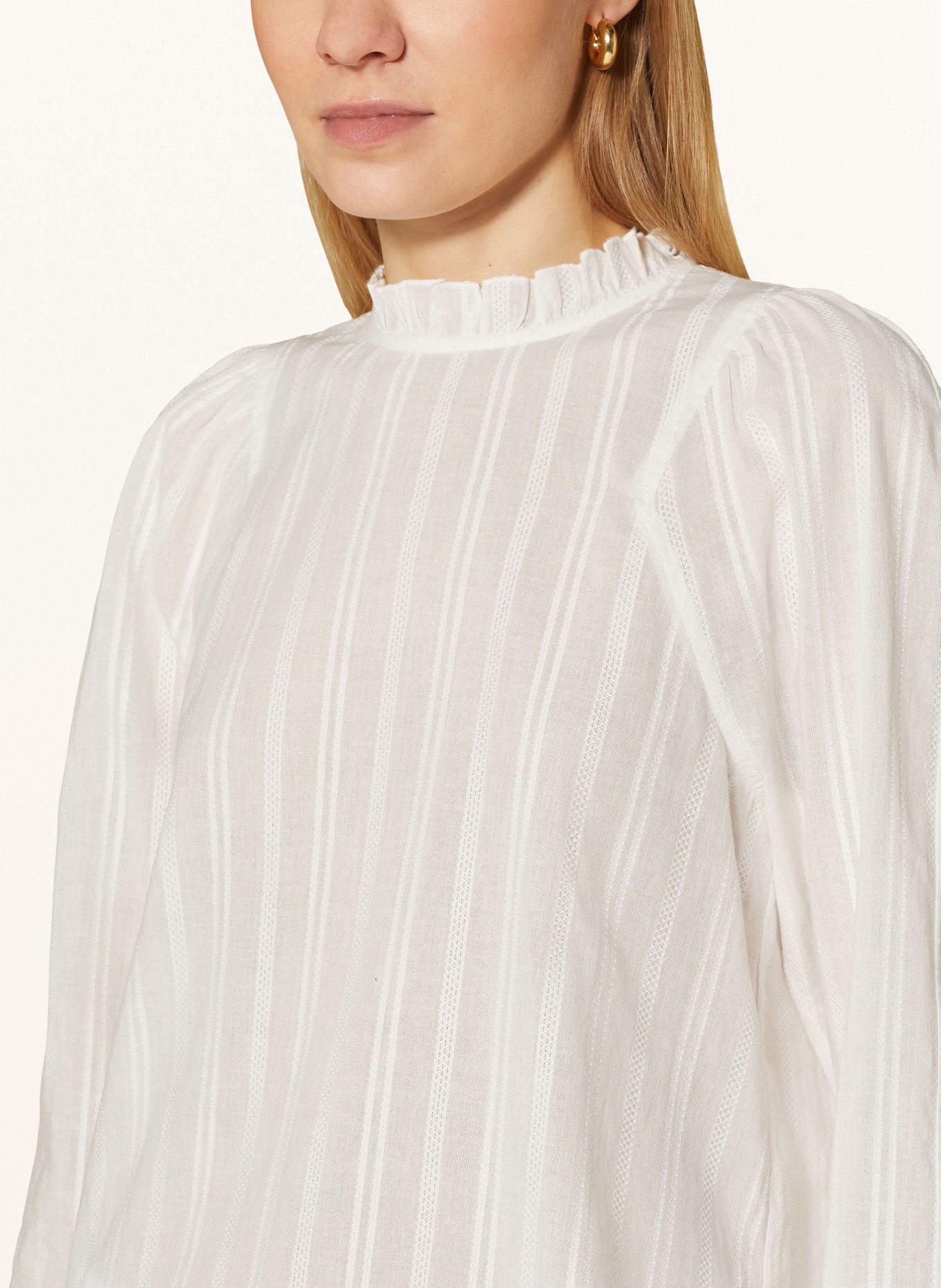 oui Shirt blouse, Color: WHITE (Image 4)
