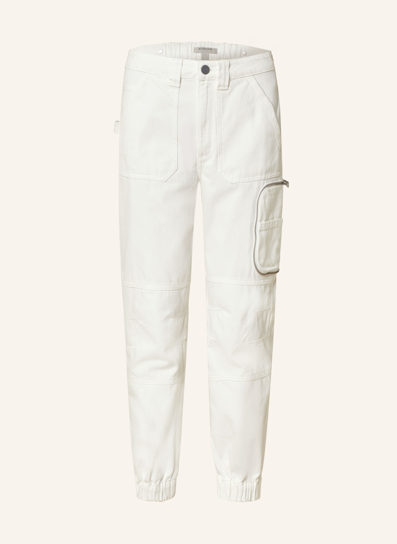 ALLSAINTS Cargo jeans, Color: WHITE (Image 1)