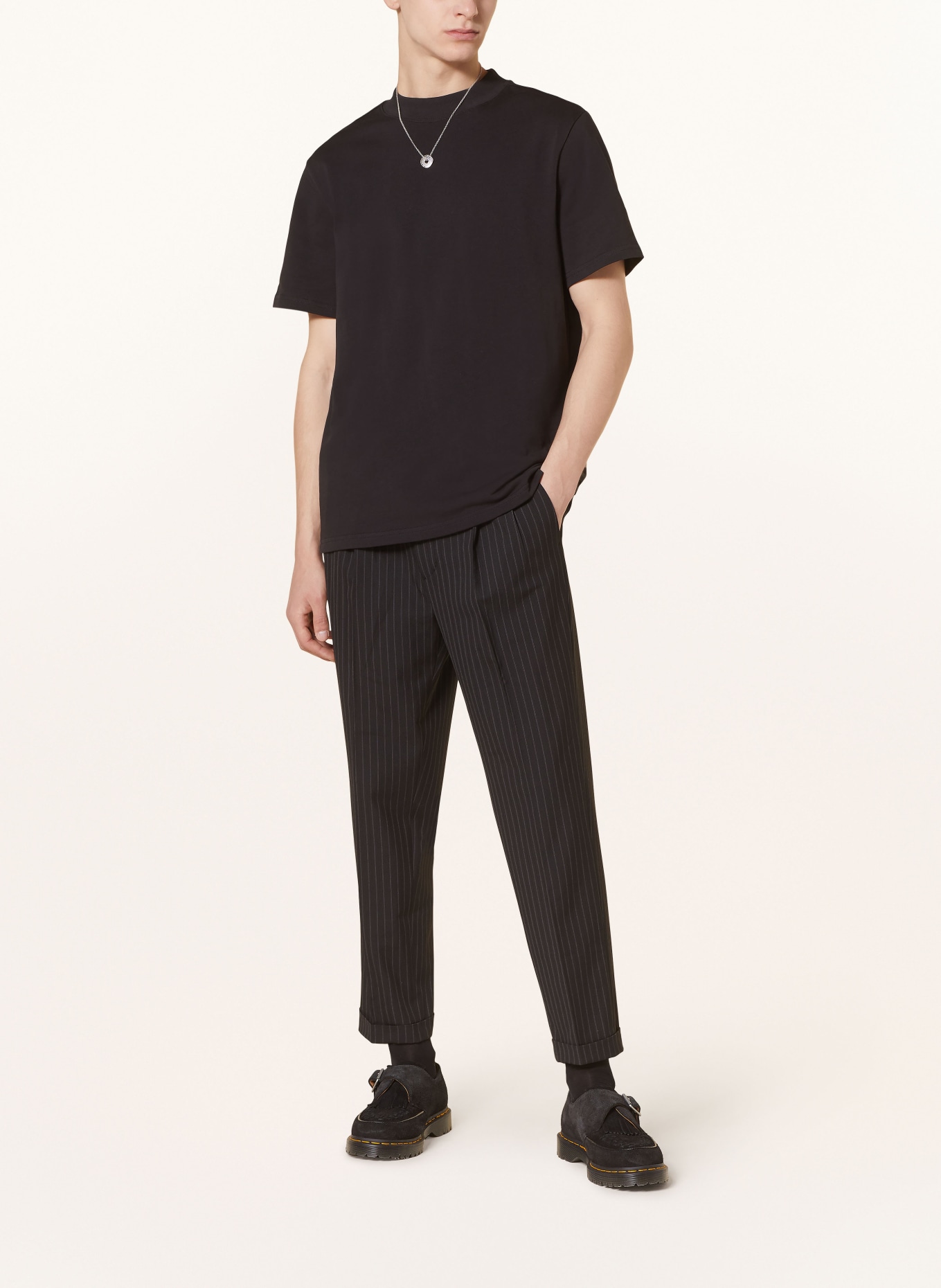 ALLSAINTS T-shirt NERO, Color: BLACK (Image 2)