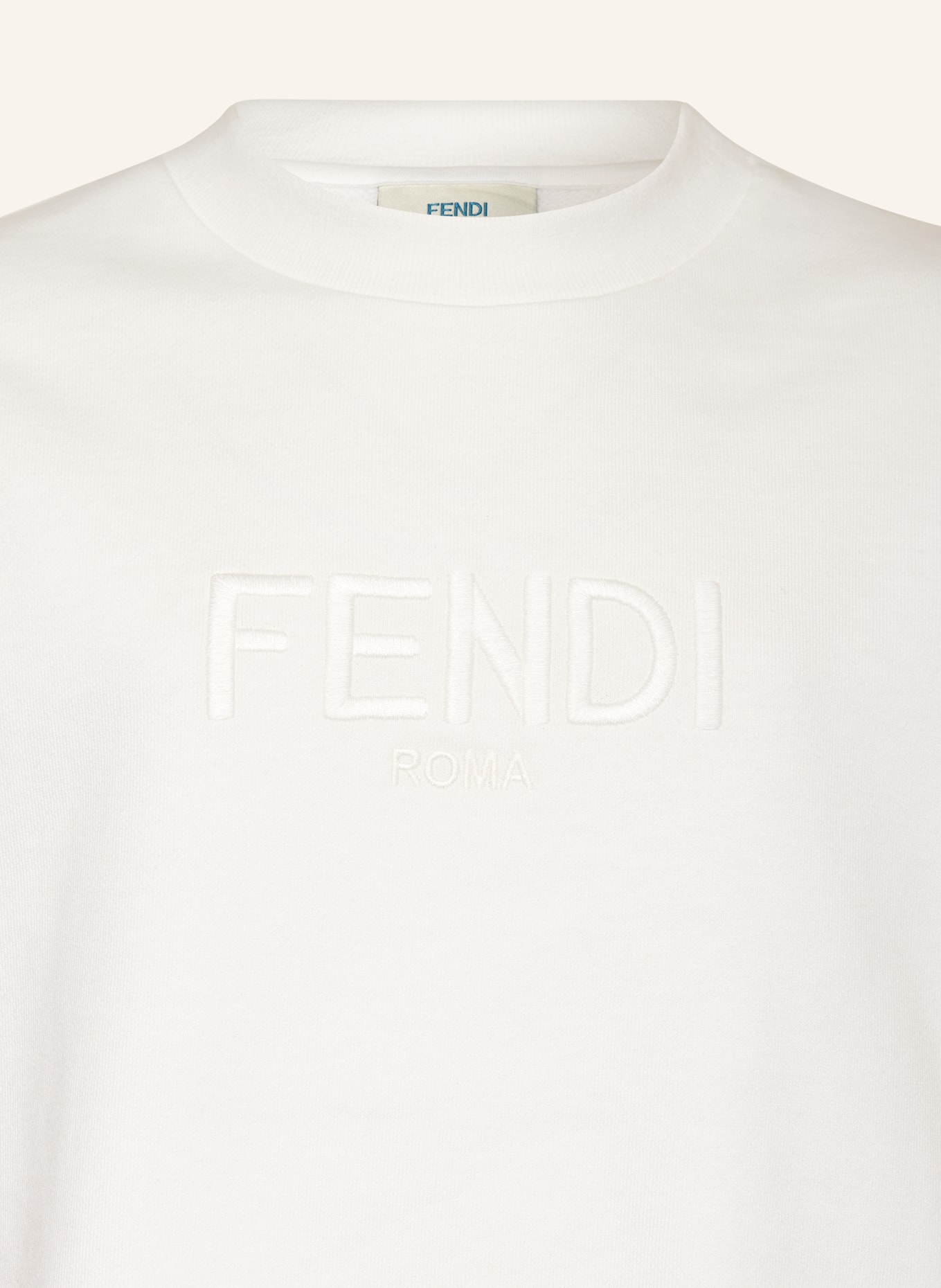 FENDI Oversized-Sweatshirt, Farbe: WEISS (Bild 3)
