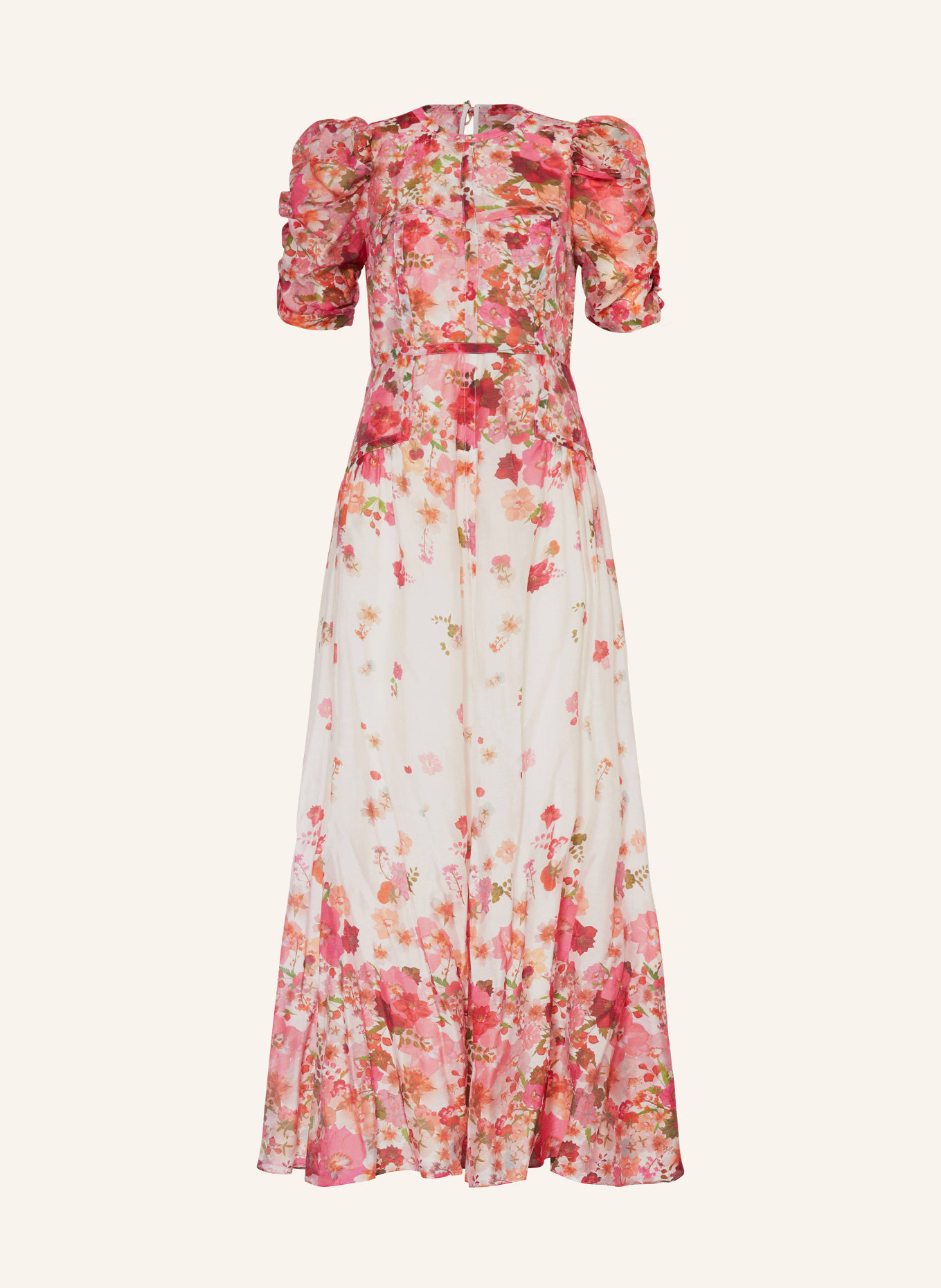 TED BAKER Kleid ALVIANO mit Rüschen, Farbe: PINK/ ROSA/ GRÜN (Bild 1)