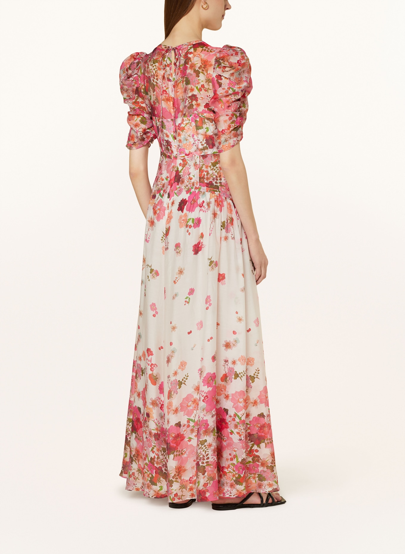 TED BAKER Kleid ALVIANO mit Rüschen, Farbe: PINK/ ROSA/ GRÜN (Bild 3)