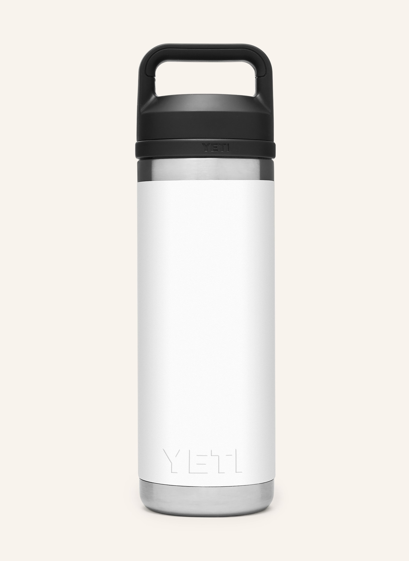 YETI Insulated bottle RAMBLER®, Color: WHITE/ SILVER (Image 2)