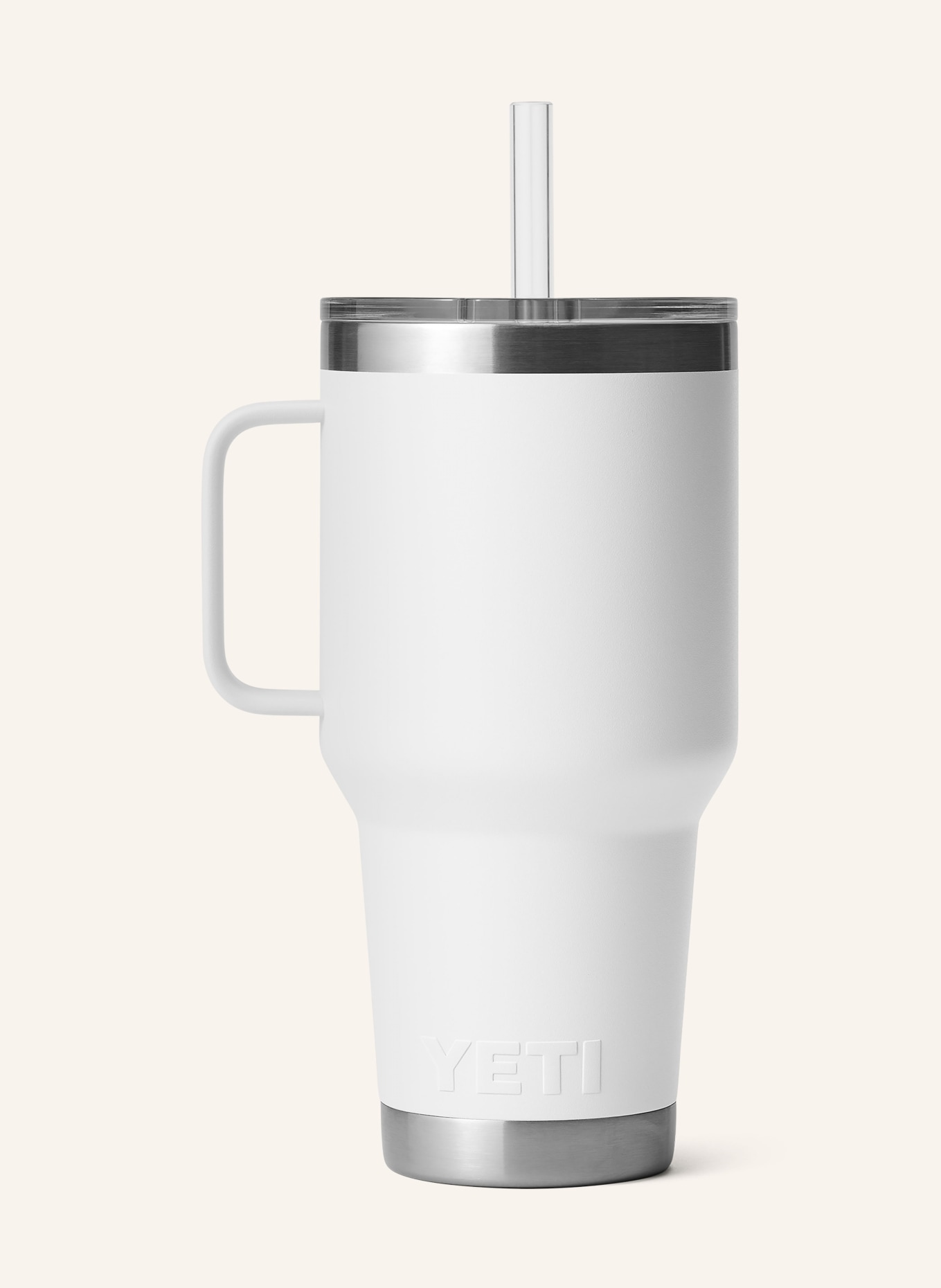 YETI Thermobecher RAMBLER®: WHI WHITE