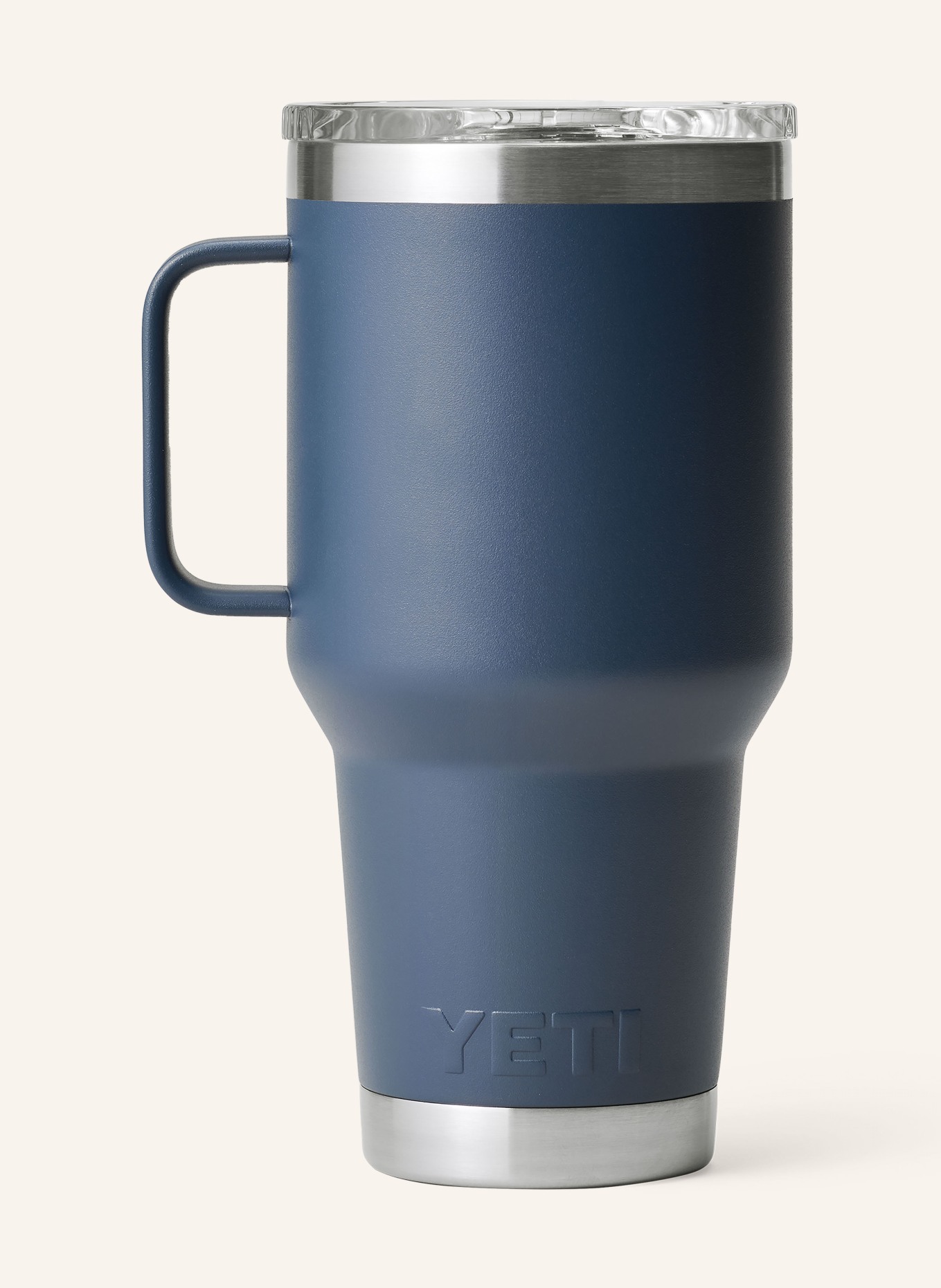 YETI Thermos mug RAMBLER®, Color: BLUE GRAY/ SILVER (Image 2)