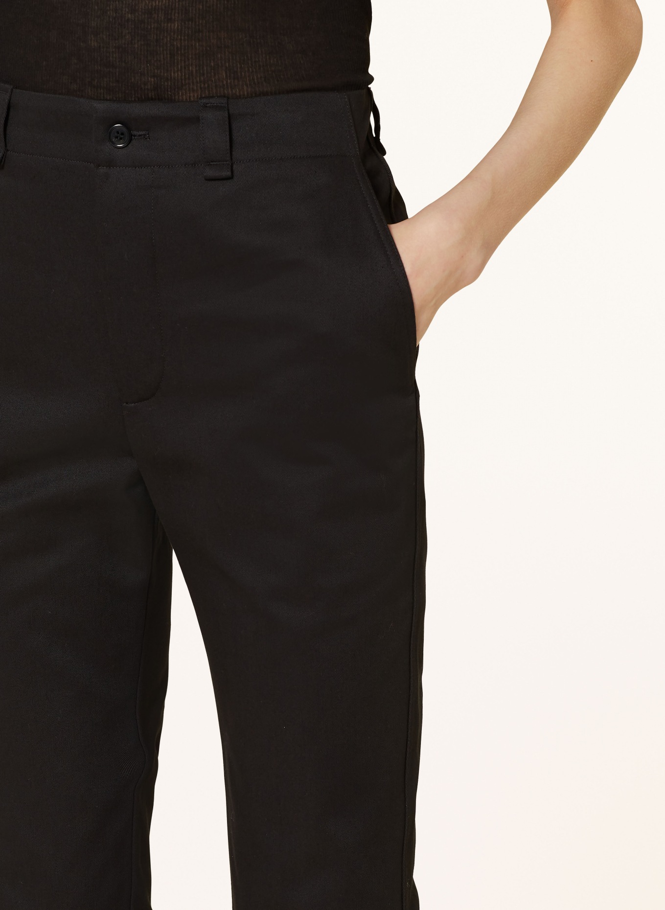 SAINT LAURENT Spodnie, Kolor: CZARNY (Obrazek 5)