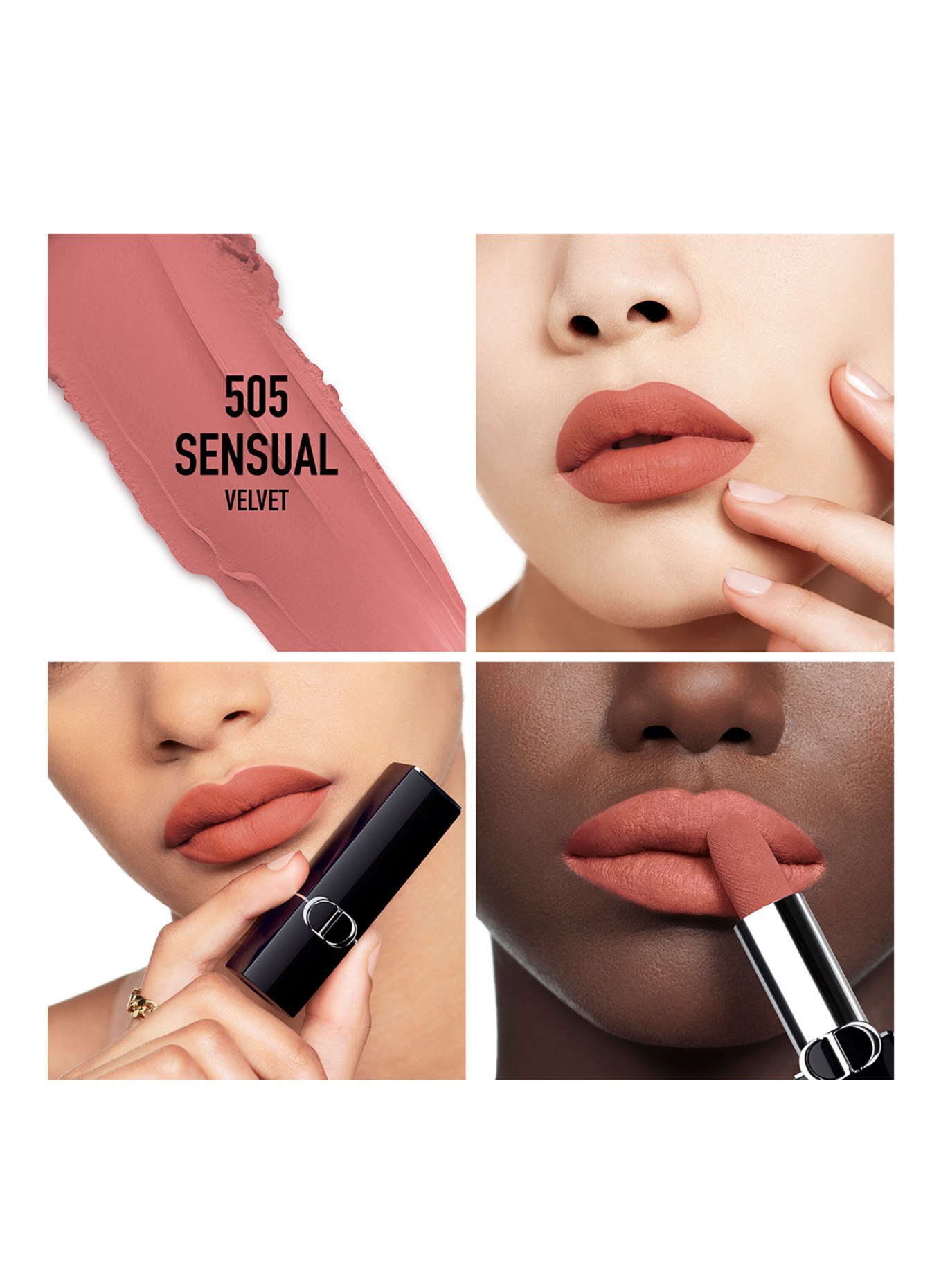 DIOR ROUGE DIOR VELVET: 505 SENSUAL