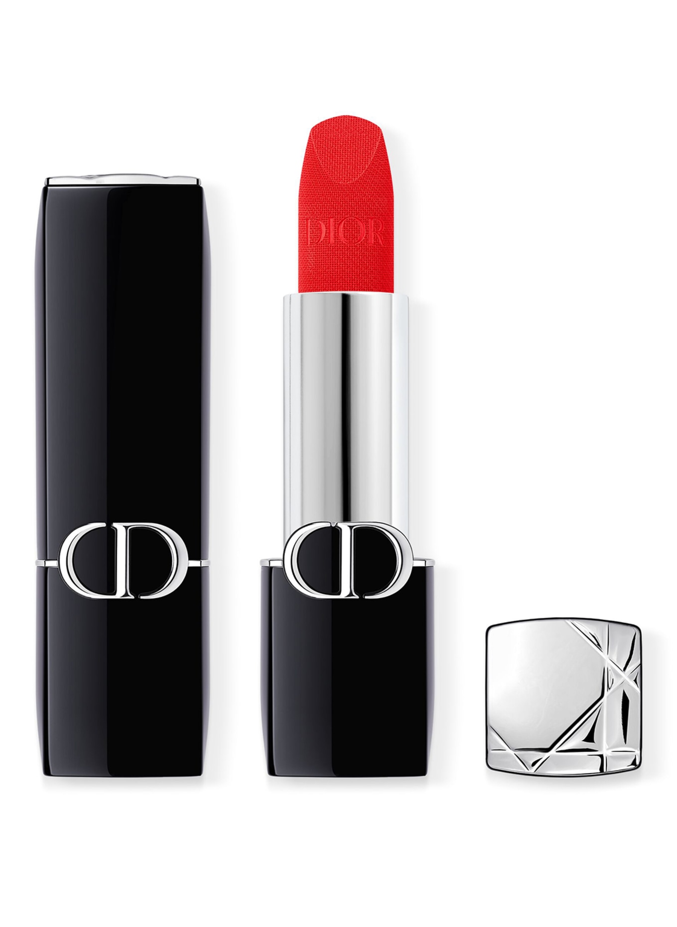 DIOR ROUGE DIOR VELVET: 888 STRONG RED