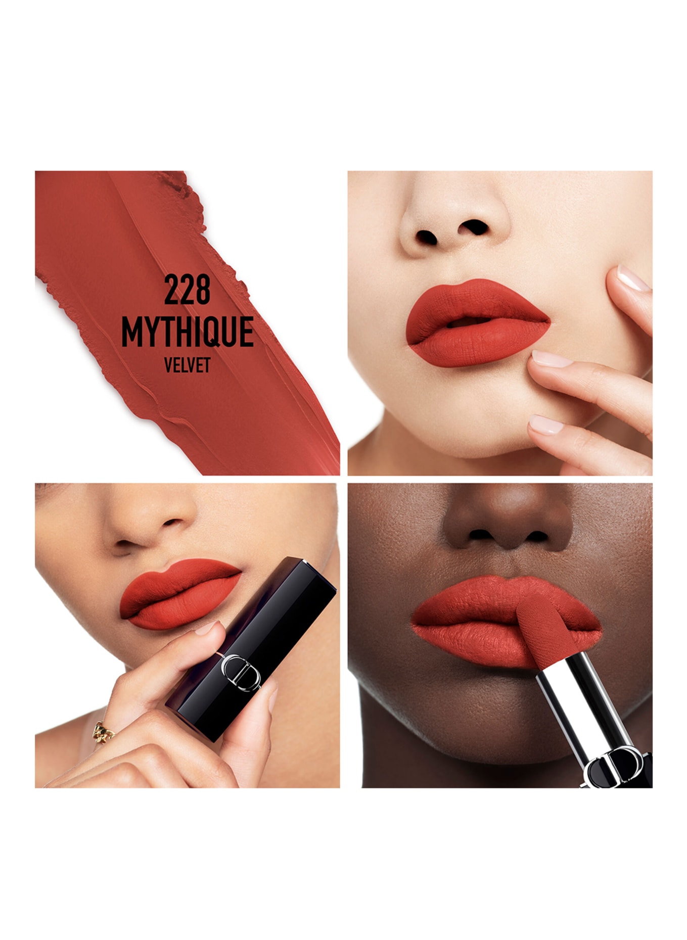 DIOR ROUGE DIOR VELVET: 228 MYTHIQUE