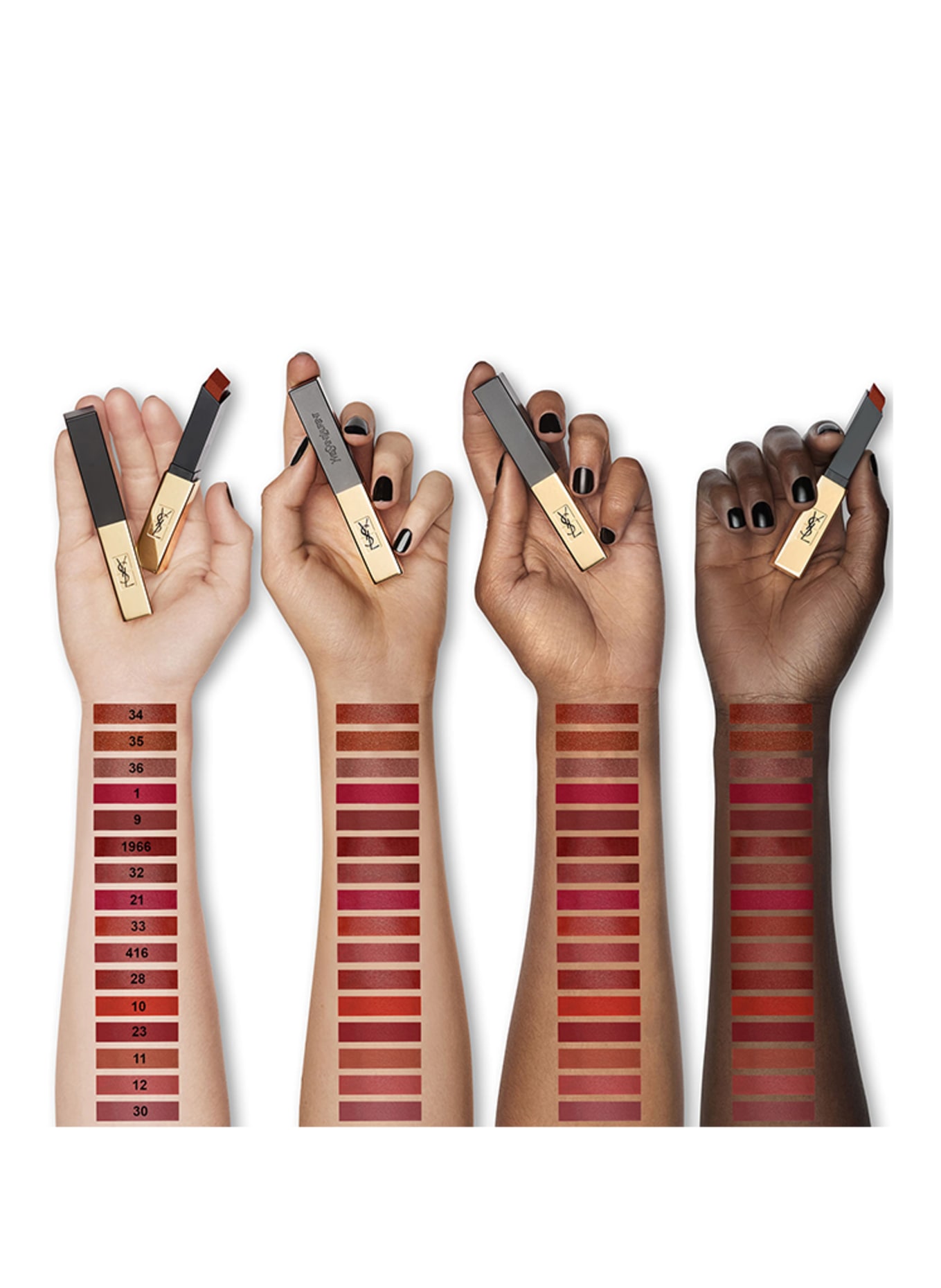 YVES SAINT LAURENT BEAUTÉ ROUGE PUR COUTURE THE SLIM