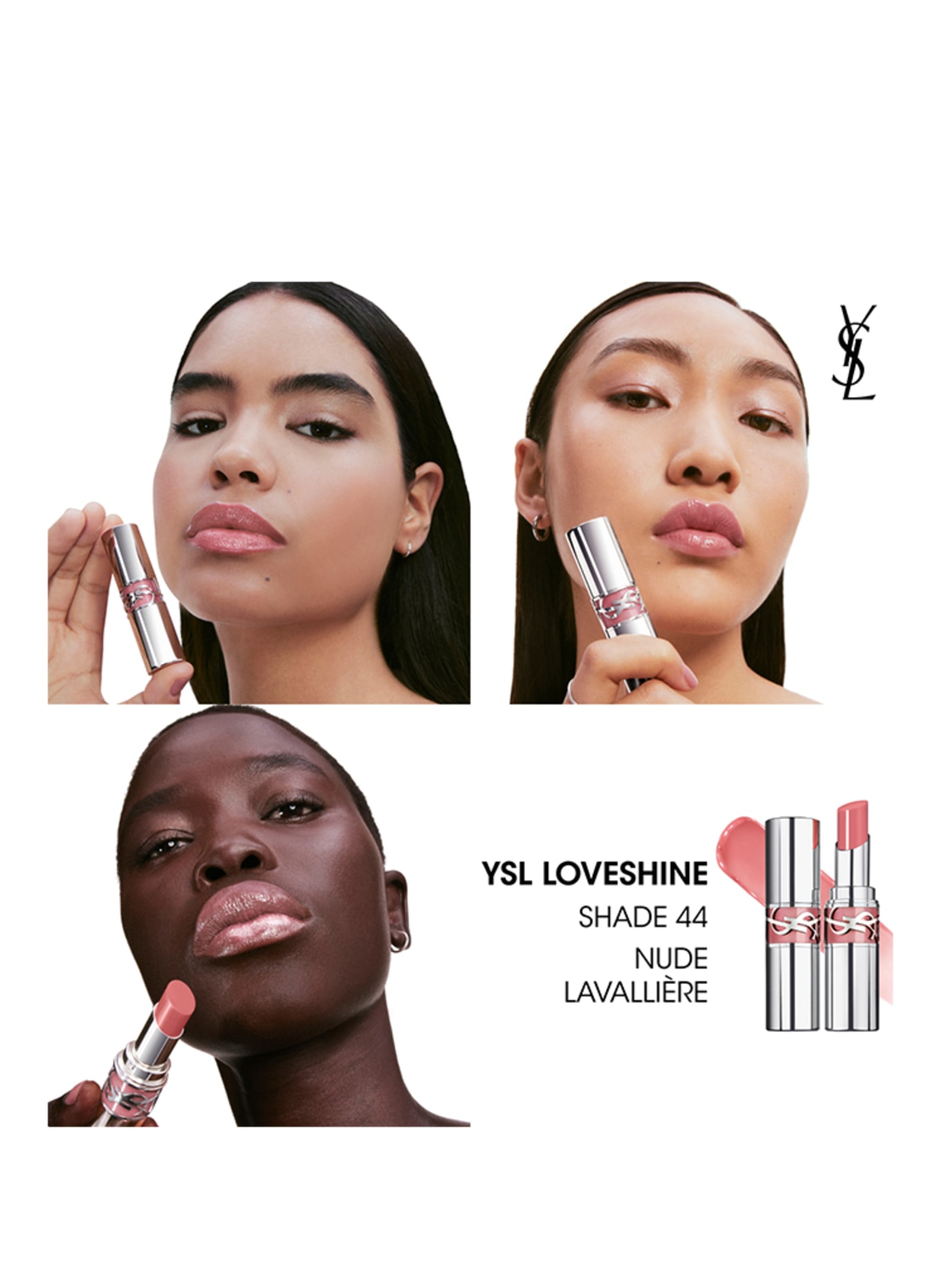 YVES SAINT LAURENT BEAUTÉ LOVESHINE: 44 NUDE LAVALLIÈRE
