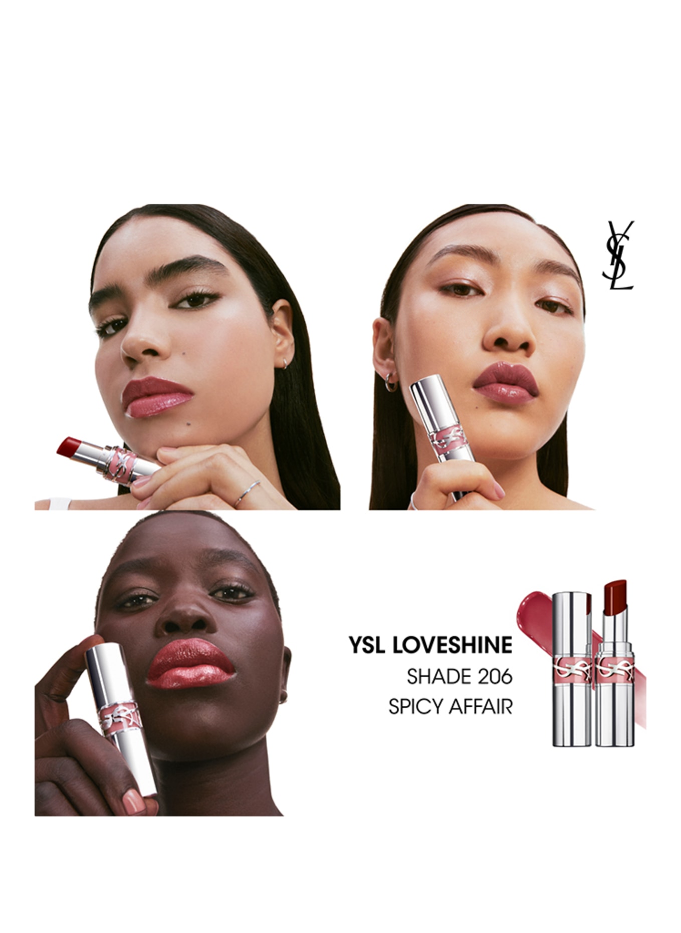 YVES SAINT LAURENT BEAUTÉ LOVESHINE: 206 SPICY AFFAIR