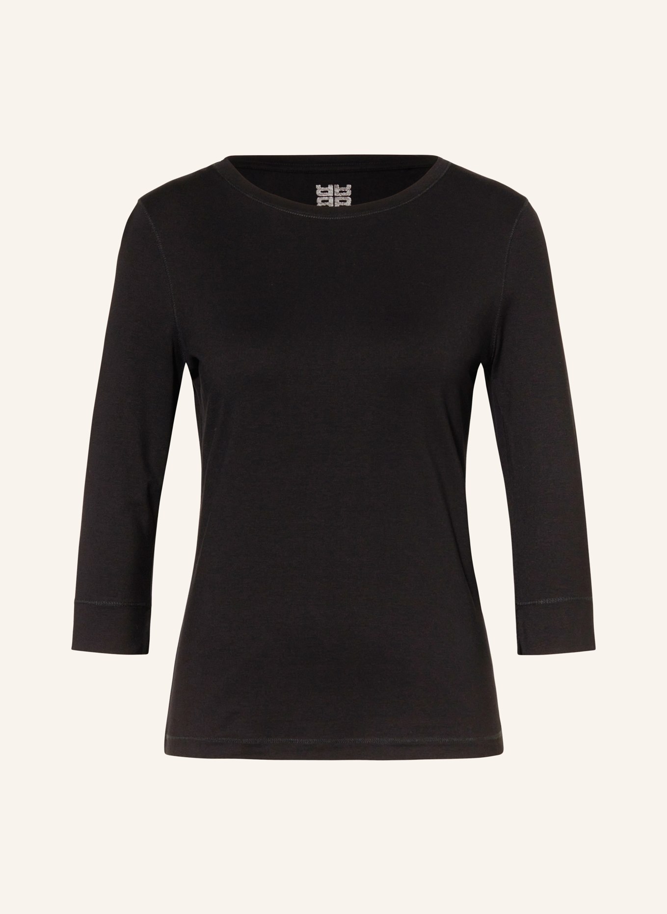 RIANI Shirt with 3/4 sleeves, Color: BLACK (Image 1)