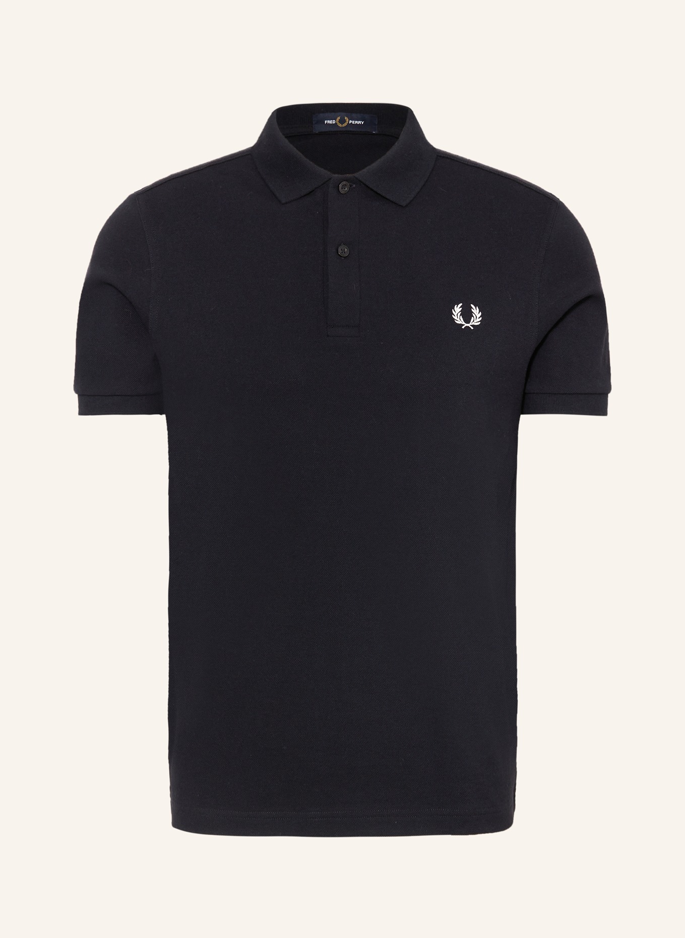 FRED PERRY Piqué-Poloshirt M6000 Slim Fit, Farbe: DUNKELBLAU (Bild 1)