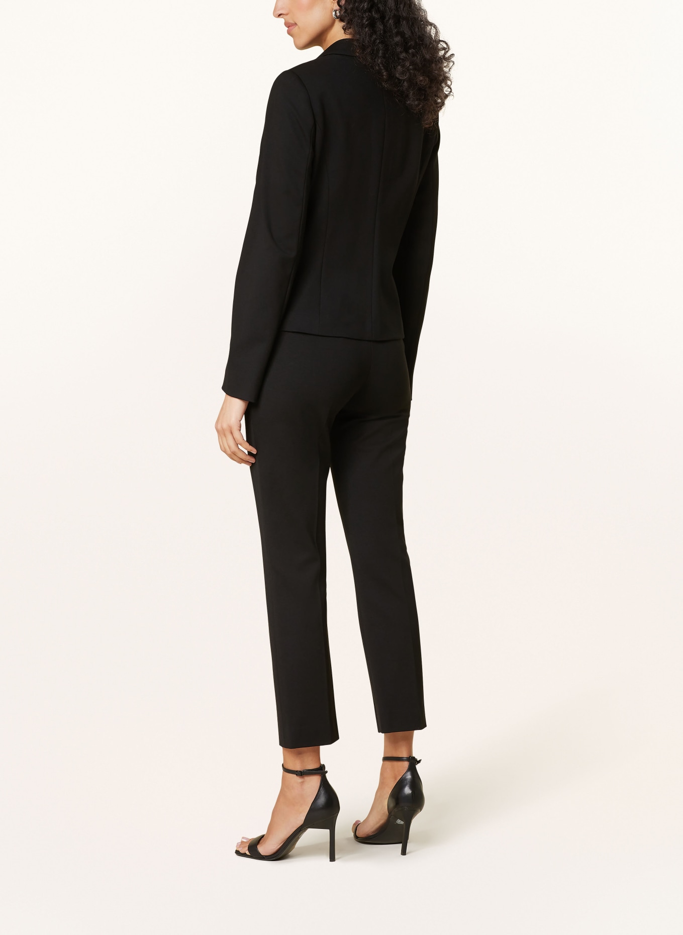 MARC CAIN Jersey blazer, Color: BLACK (Image 3)