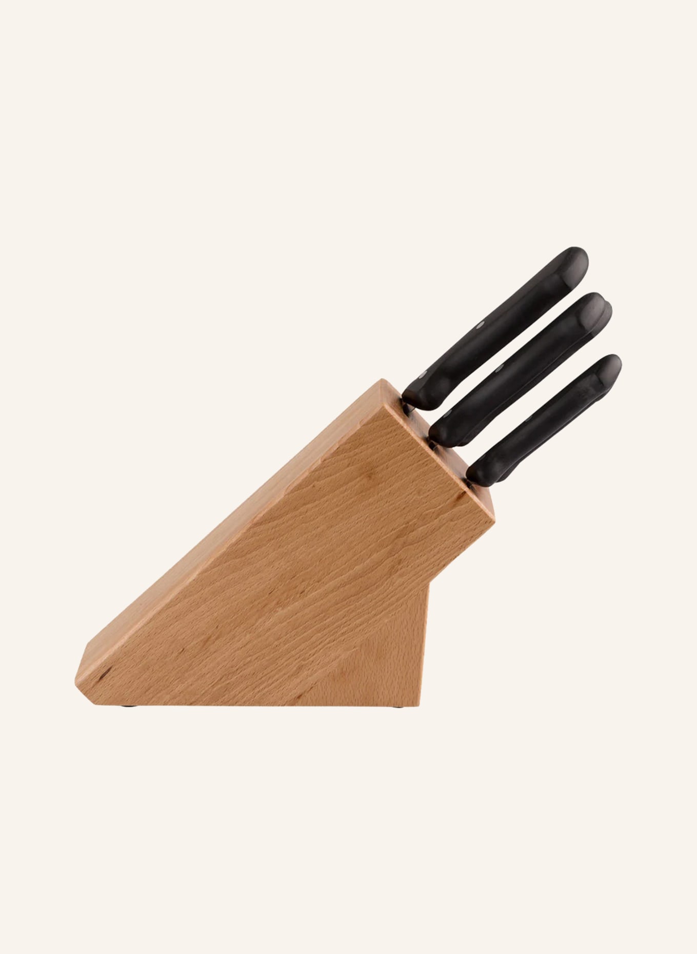 WMF 6-tlg. Messerblock CLASSIC LINE: NATUR/ SCHWARZ