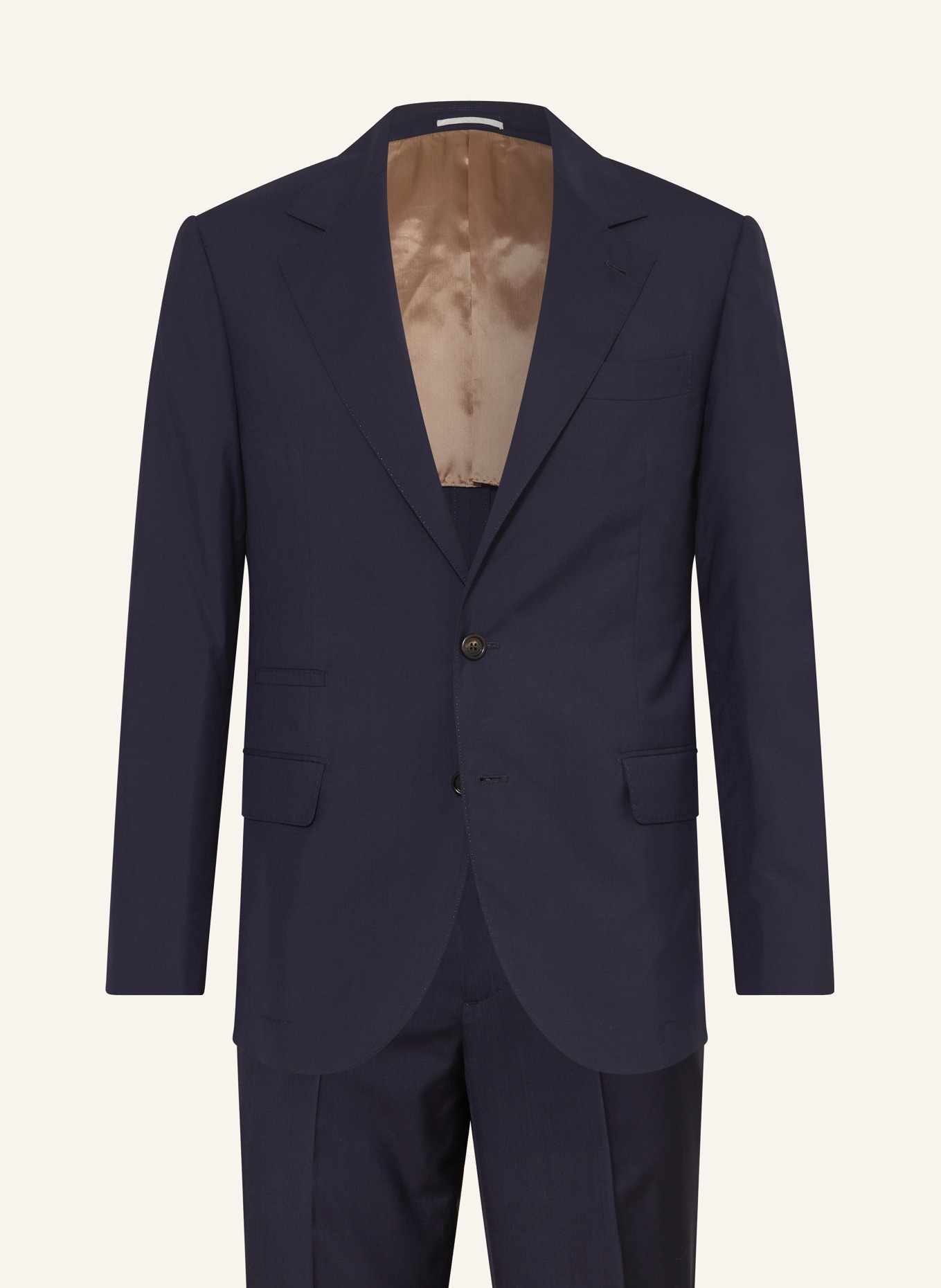 BRUNELLO CUCINELLI Anzug Slim Fit, Farbe: MARINE (Bild 1)