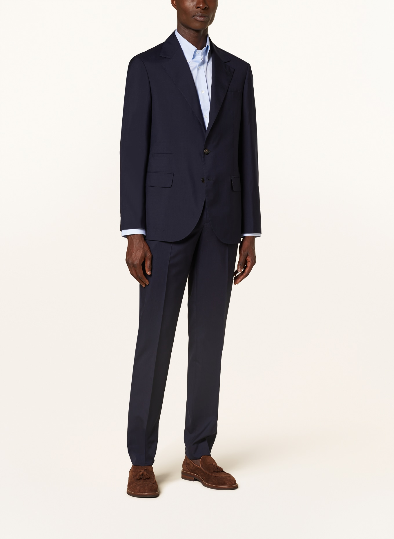 BRUNELLO CUCINELLI Anzug Slim Fit, Farbe: MARINE (Bild 2)