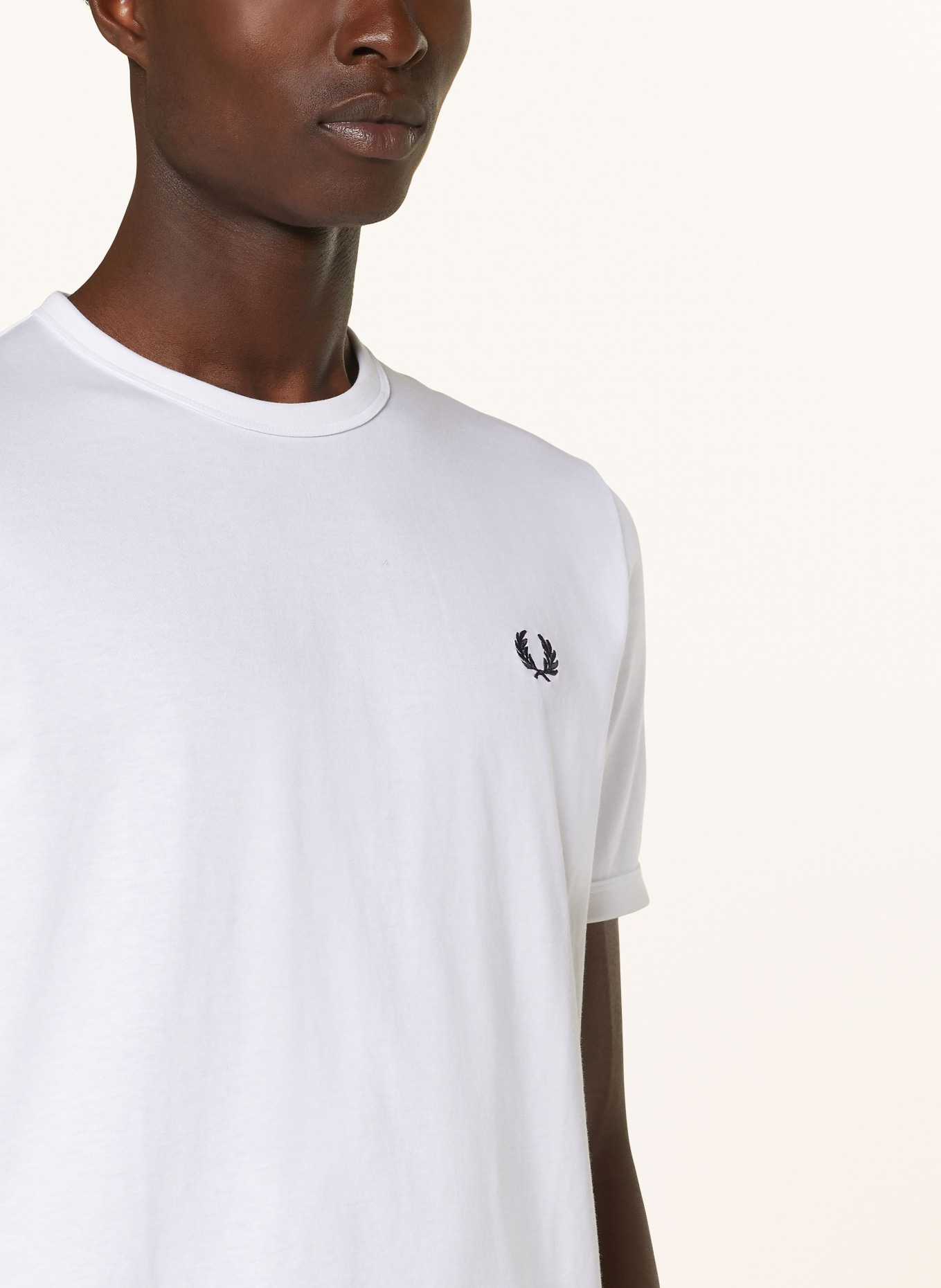 FRED PERRY T-shirt, Color: WHITE (Image 5)