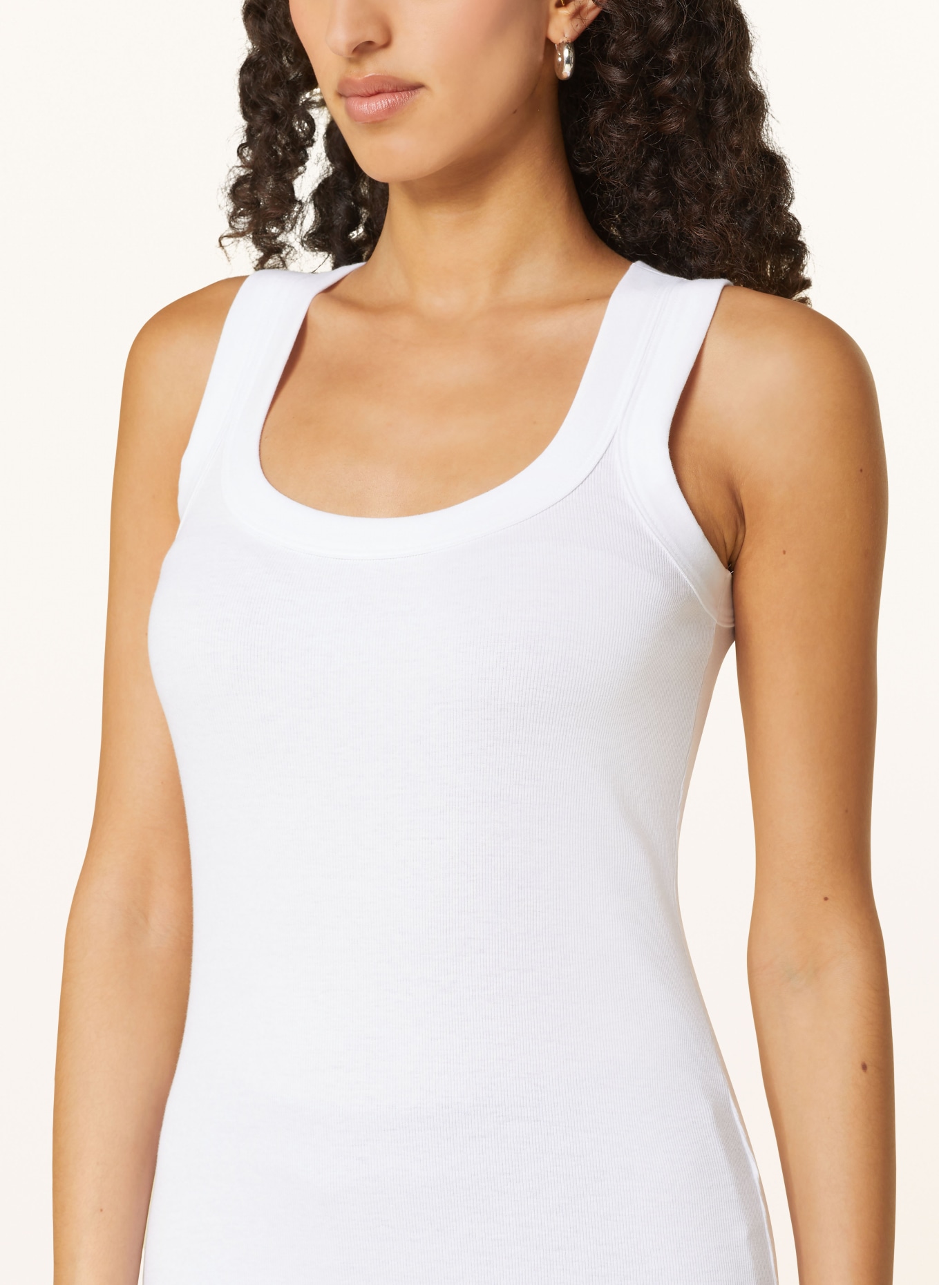 MARC CAIN Tank top, Color: 100 WEISS (Image 4)