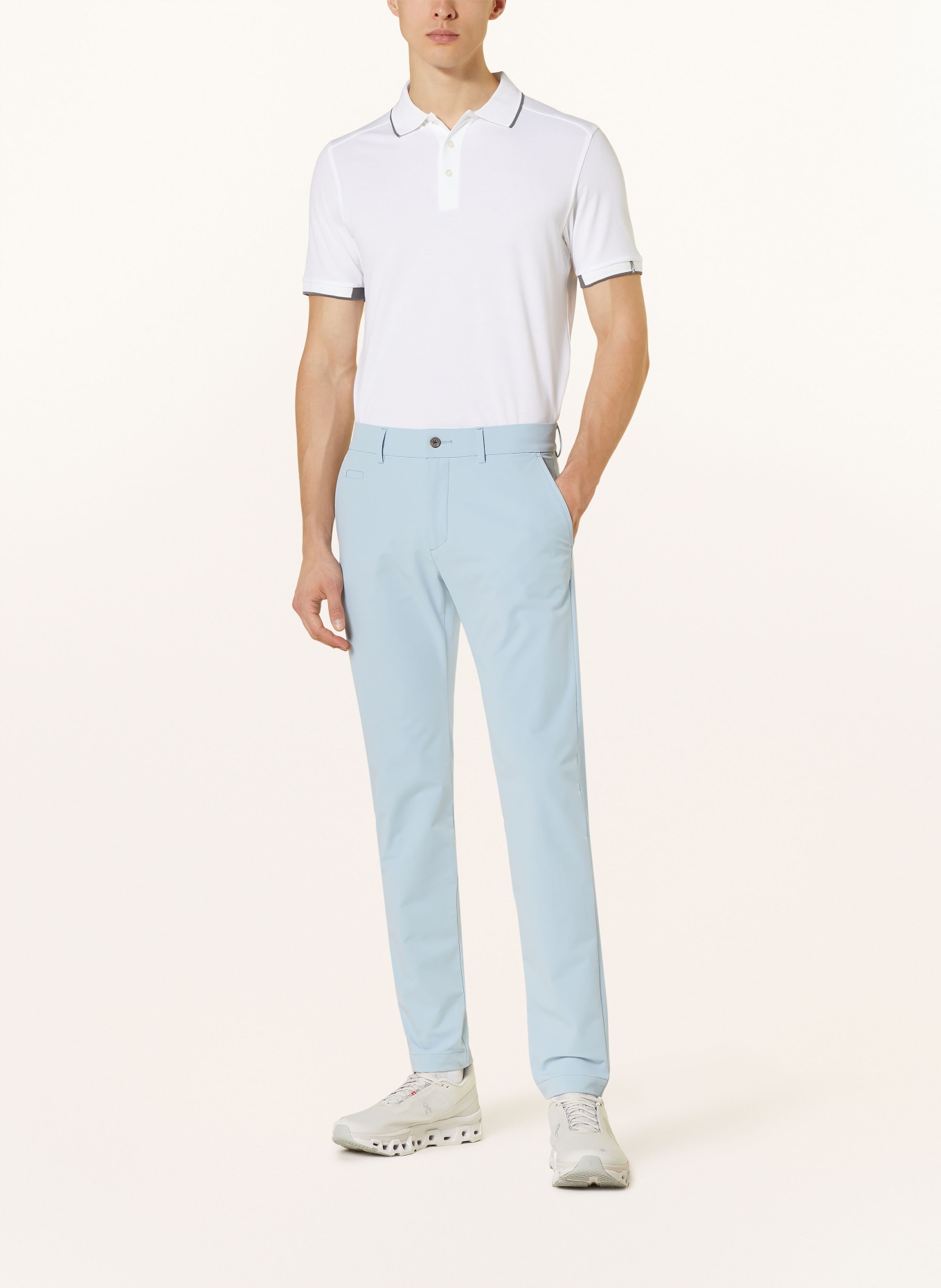 KJUS Golf pants IKE , Color: LIGHT BLUE (Image 2)