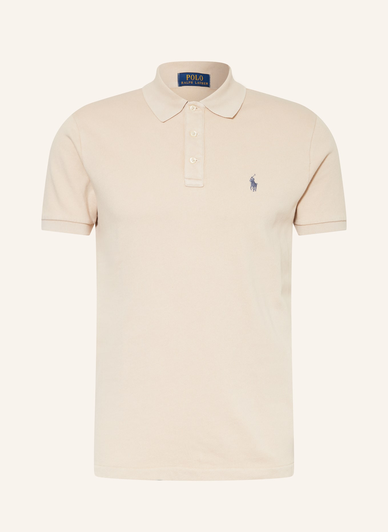 POLO RALPH LAUREN Jersey-Poloshirt, Farbe: BEIGE (Bild 1)