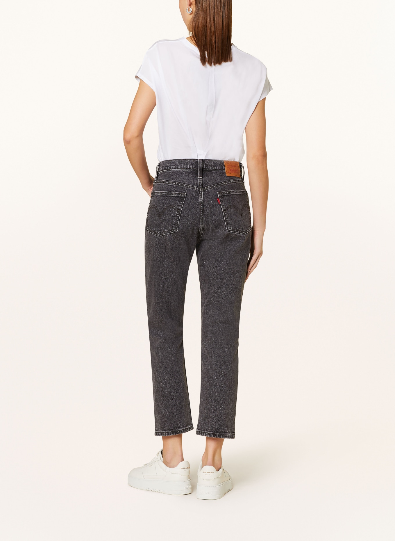 Levi's® 7/8 jeans 501 CROP, Color: CABO FADE GREY (Image 3)