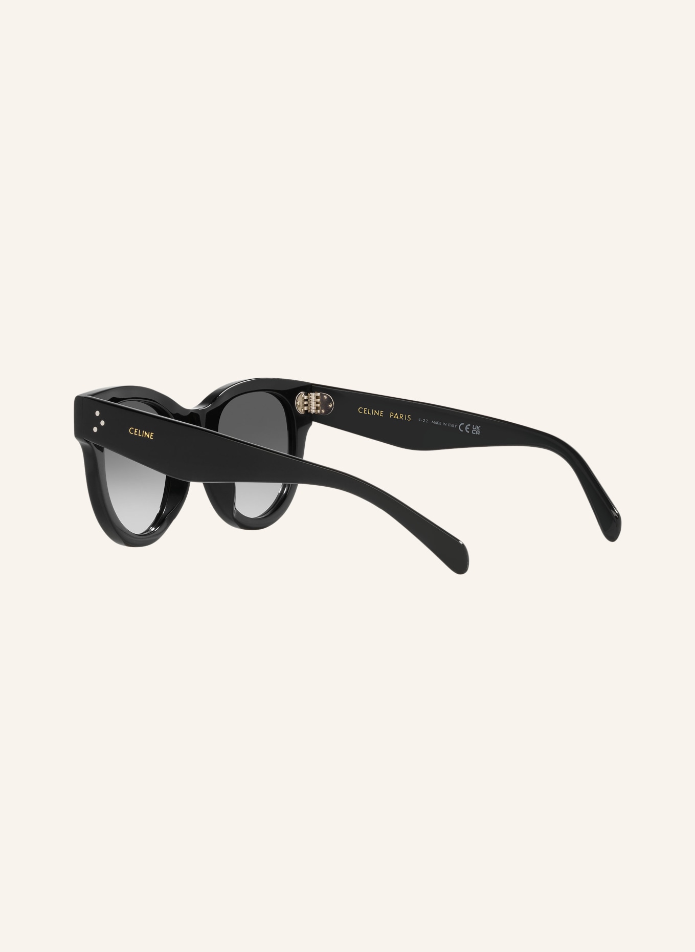 CELINE Sunglasses CL000208, Color: 1330L1 - BLACK/GRAY GRADIENT (Image 4)