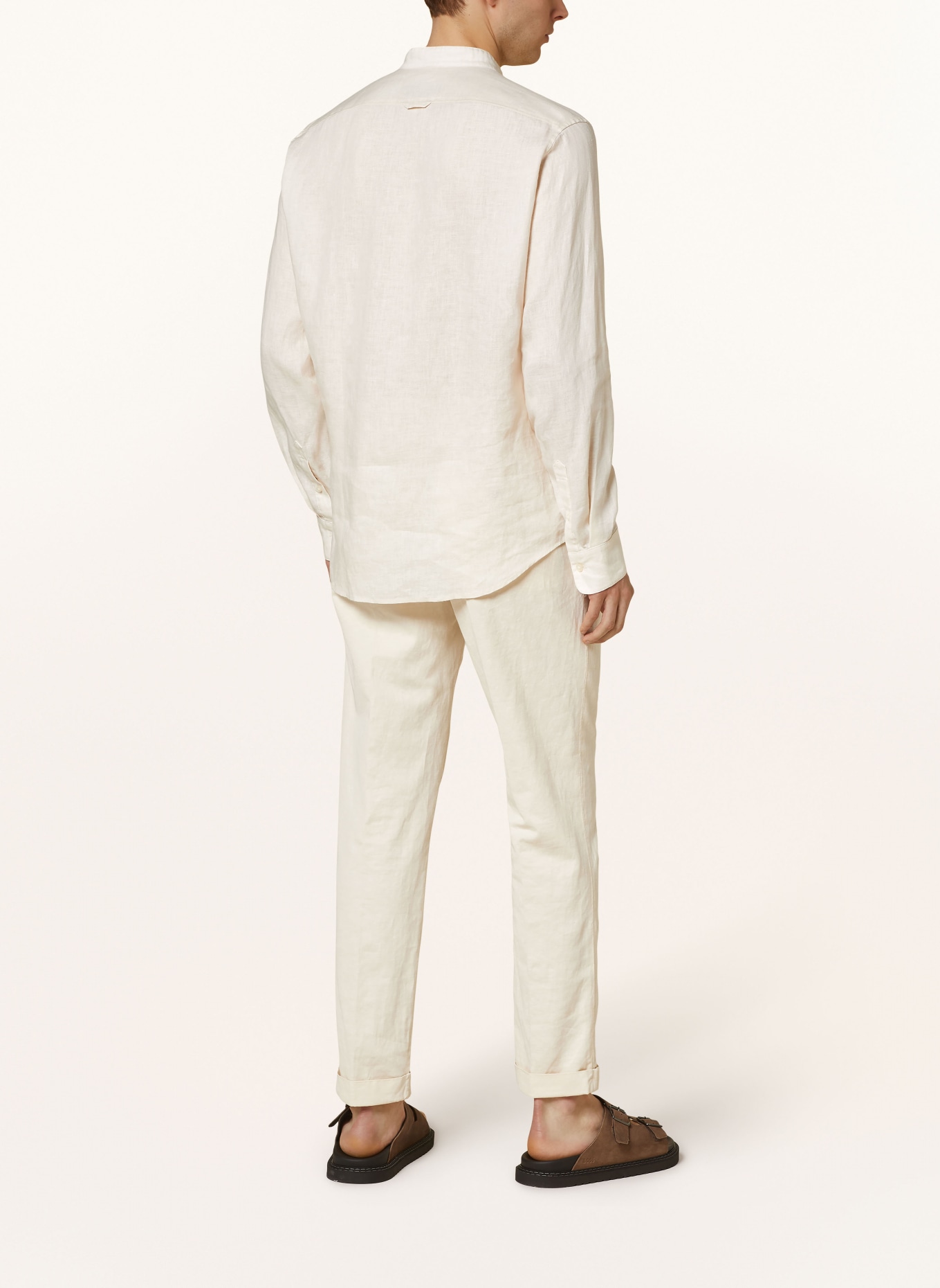 DRYKORN Leinenhemd TAROK Comfort Fit mit Stehkragen, Farbe: BEIGE (Bild 3)
