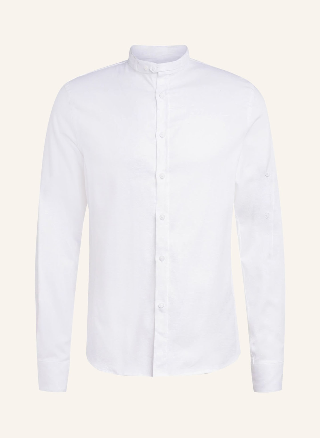 Gottseidank Trachten shirt LENZ, Color: WHITE (Image 1)