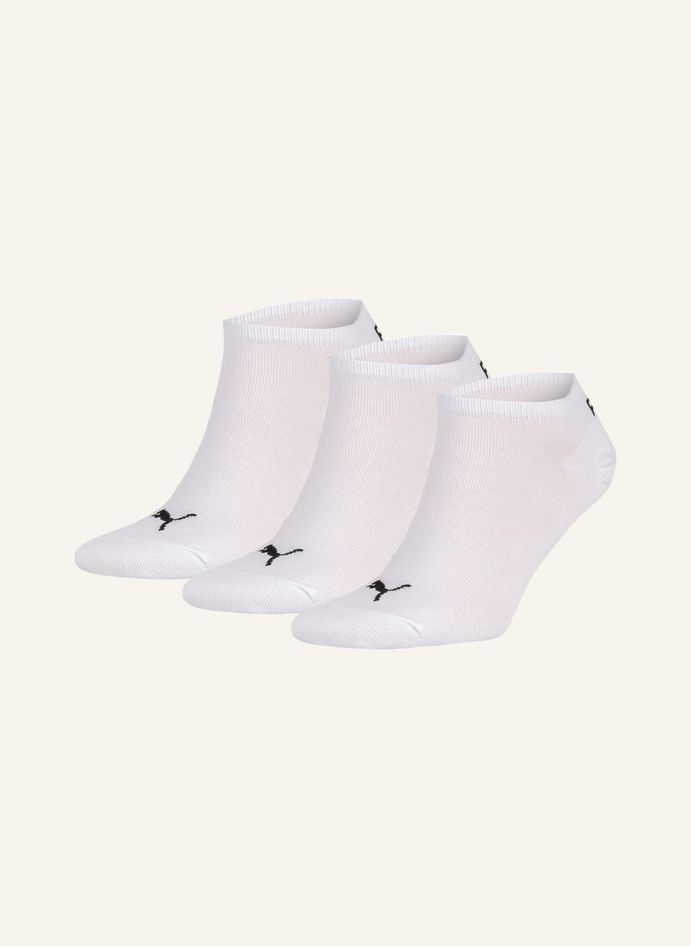 PUMA Sneaker ponožky, 3 páry v balení, Barva: 300 WHITE (Obrázek 1)