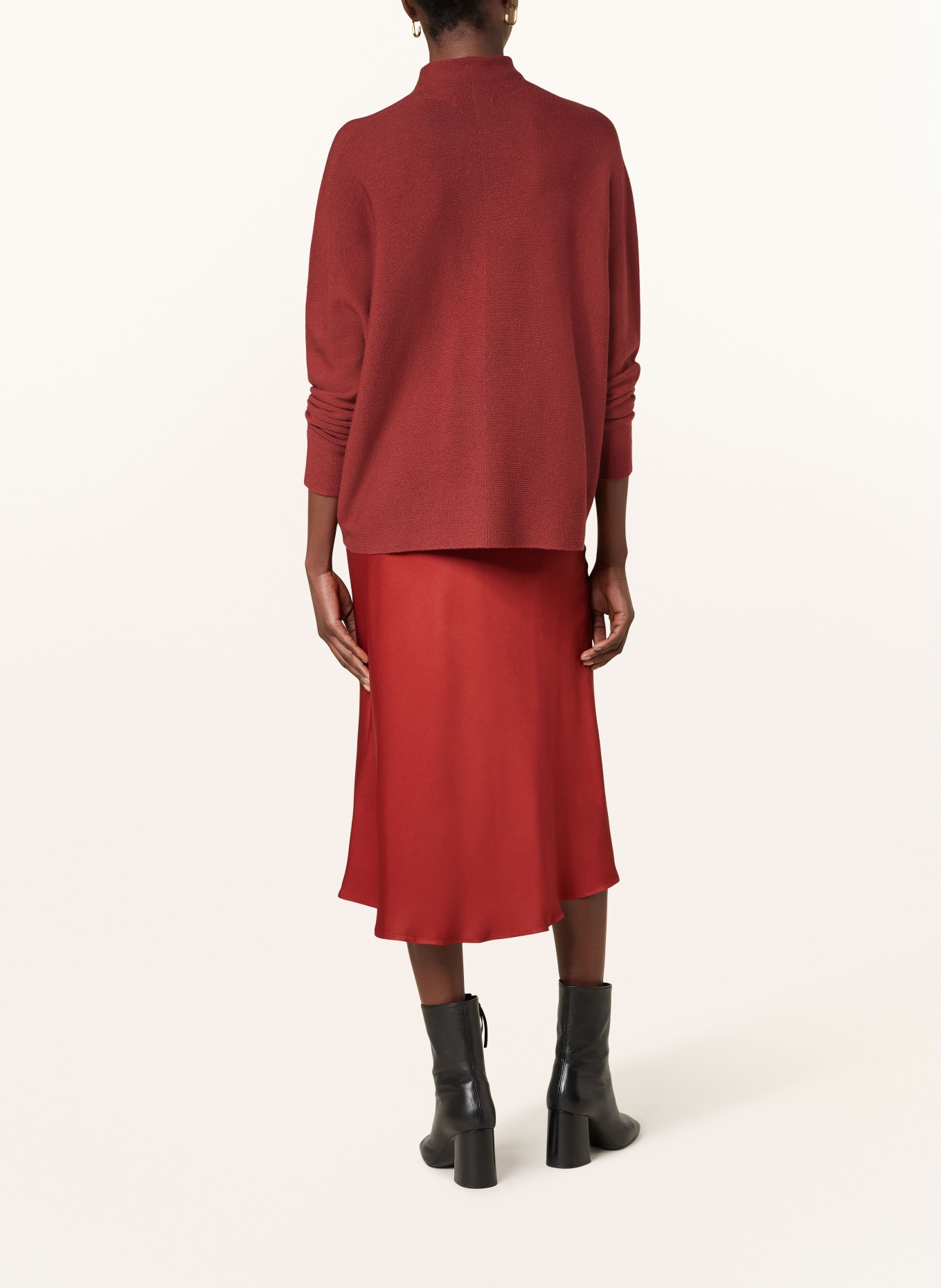 DRYKORN Turtleneck sweater LIORA, Color: DARK RED (Image 3)