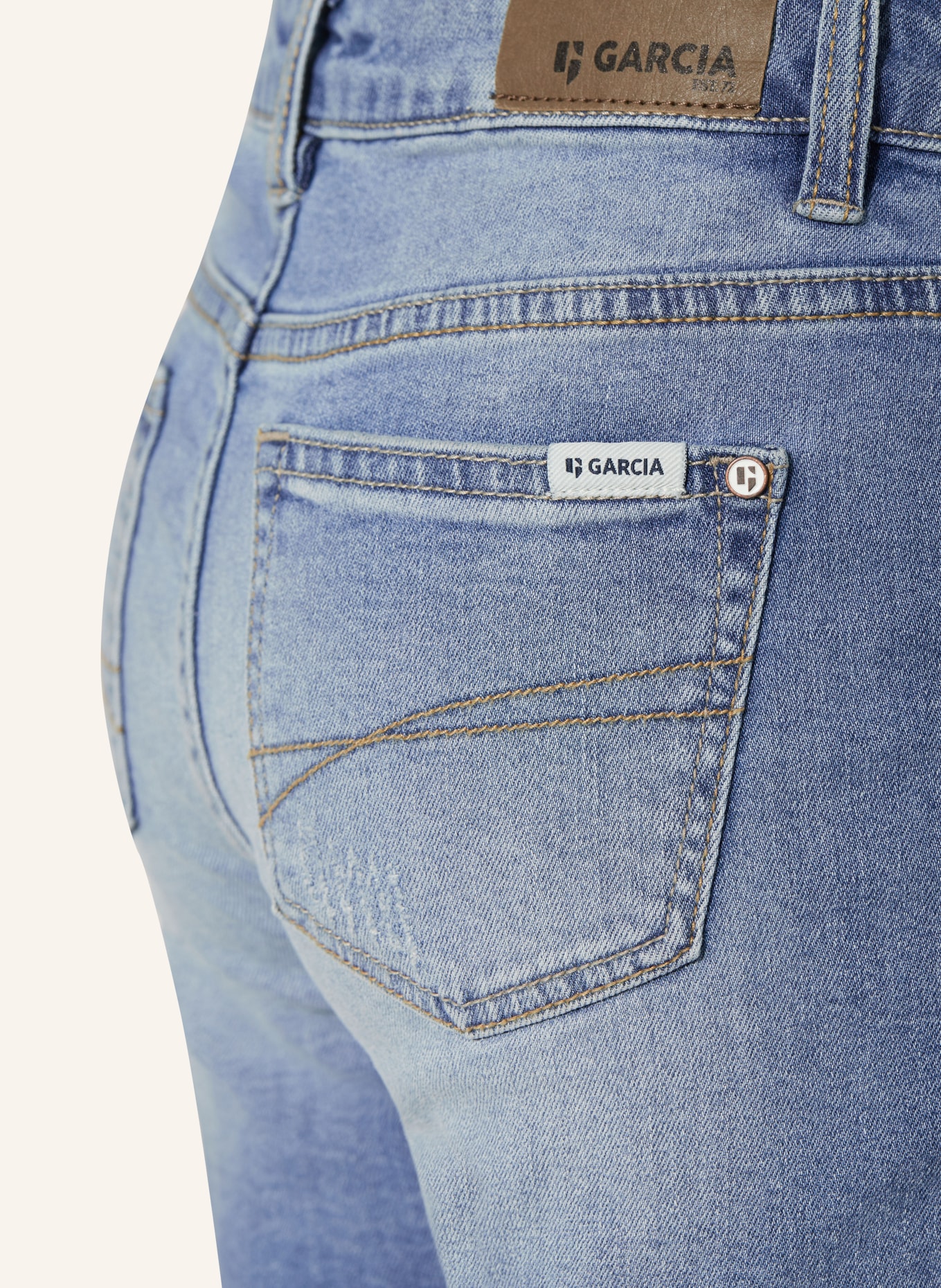 GARCIA Szorty jeansowe RIANNA, Kolor: 3578 MEDIUM USED (Obrazek 3)