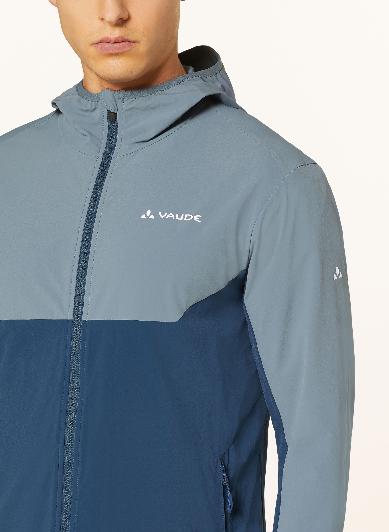VAUDE Cycling jacket MOAB IV, Color: TEAL/ BLUE GRAY (Image 5)