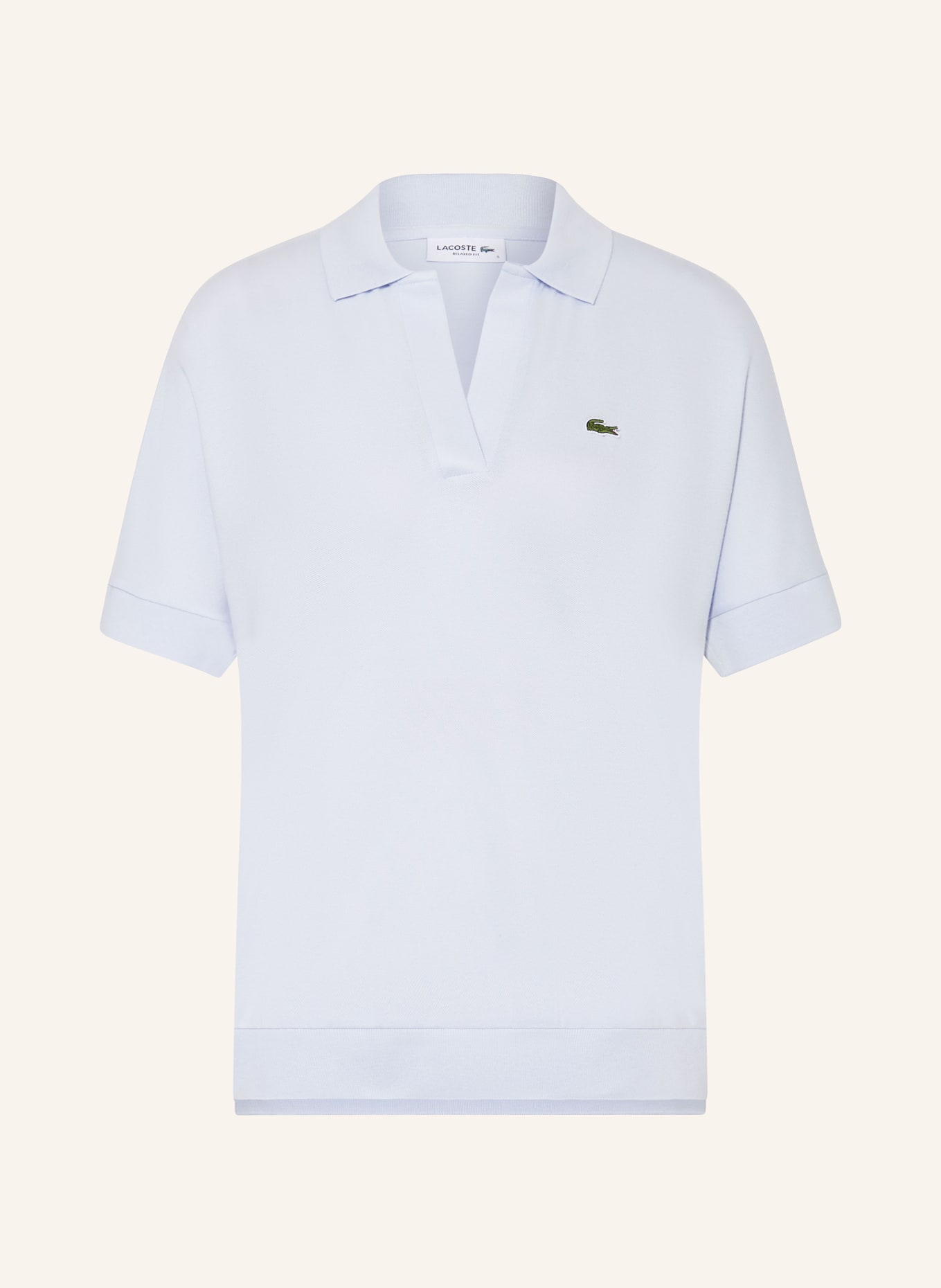 LACOSTE Piqué-Poloshirt, Farbe: HELLBLAU (Bild 1)