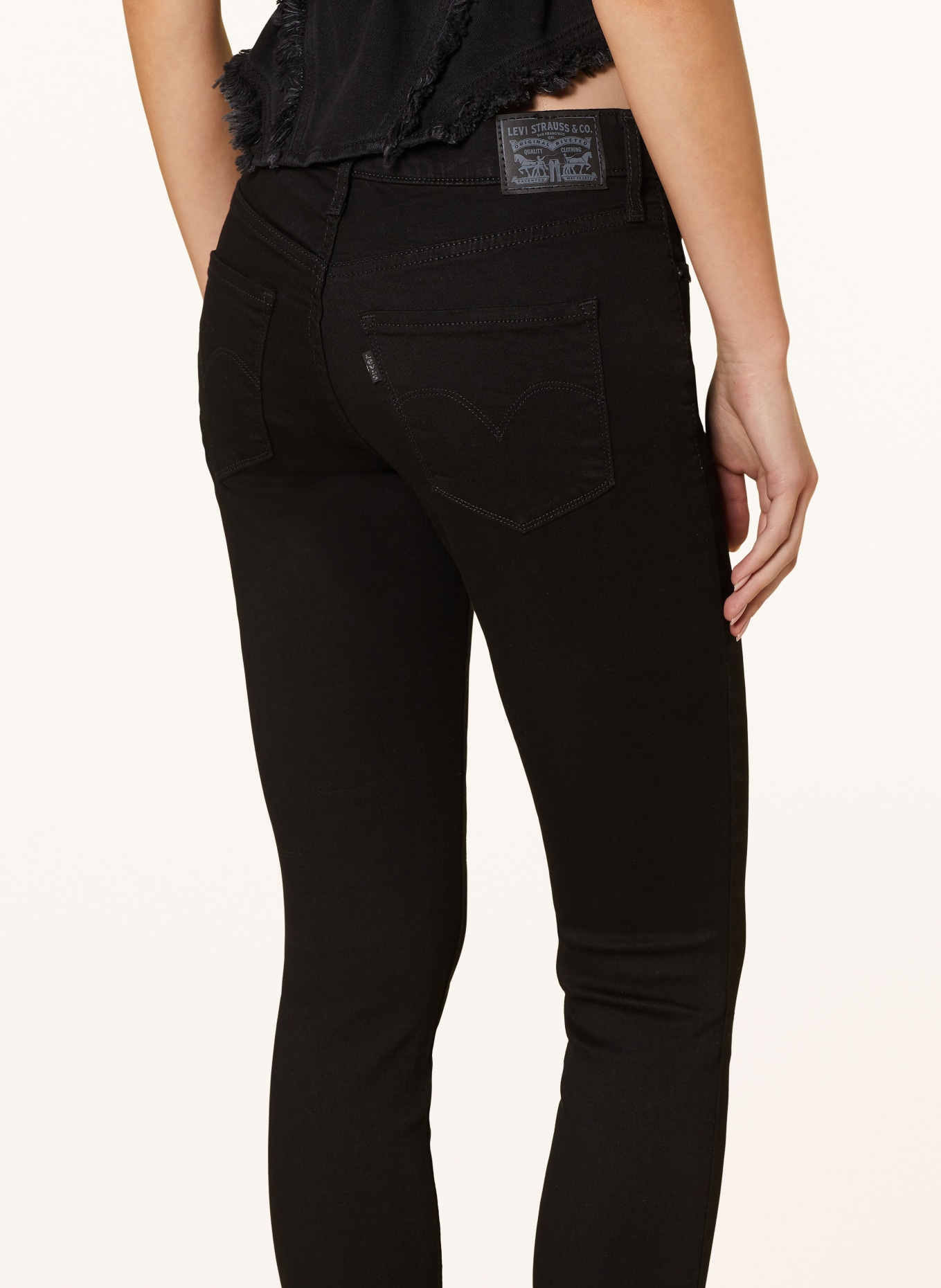 Levi's® Skinny Jeans 311, Farbe: 00 Blacks (Bild 5)