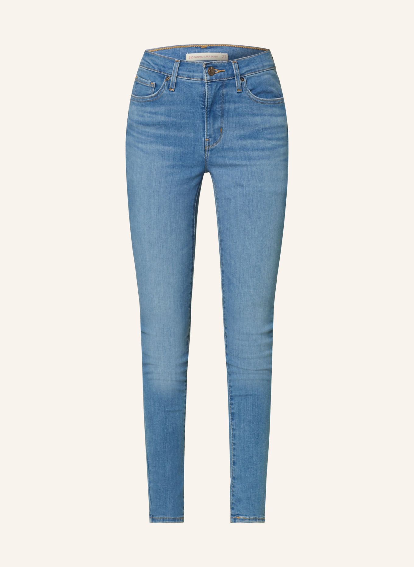 Levi's® Skinny jeans 310 SHAPING SUPER SKINNY QUEBE, Color: 91 Light Indigo - Worn In (Image 1)
