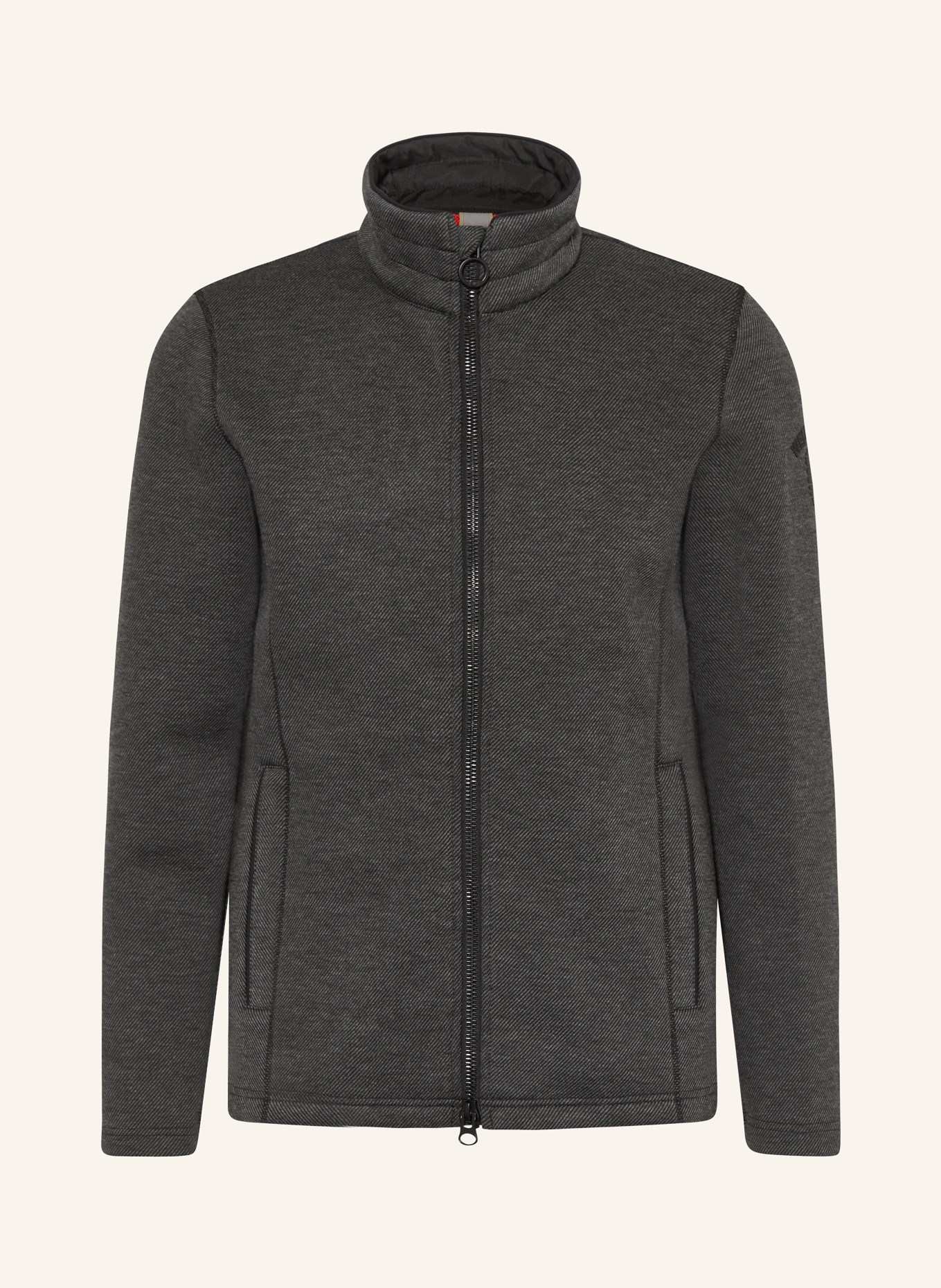 WELLENSTEYN Sweat jacket TAMPA, Color: DARK GRAY/ BLACK (Image 1)