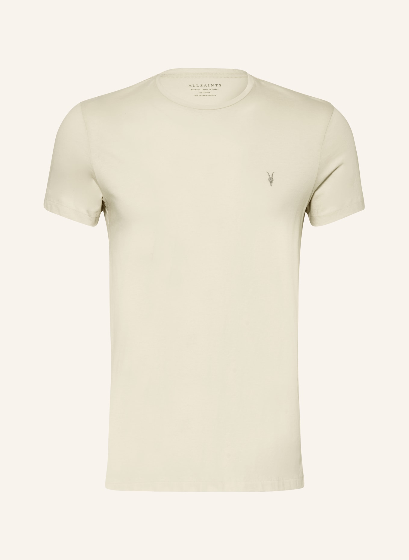 ALLSAINTS T-shirt TONIC, Kolor: ECRU (Obrazek 1)