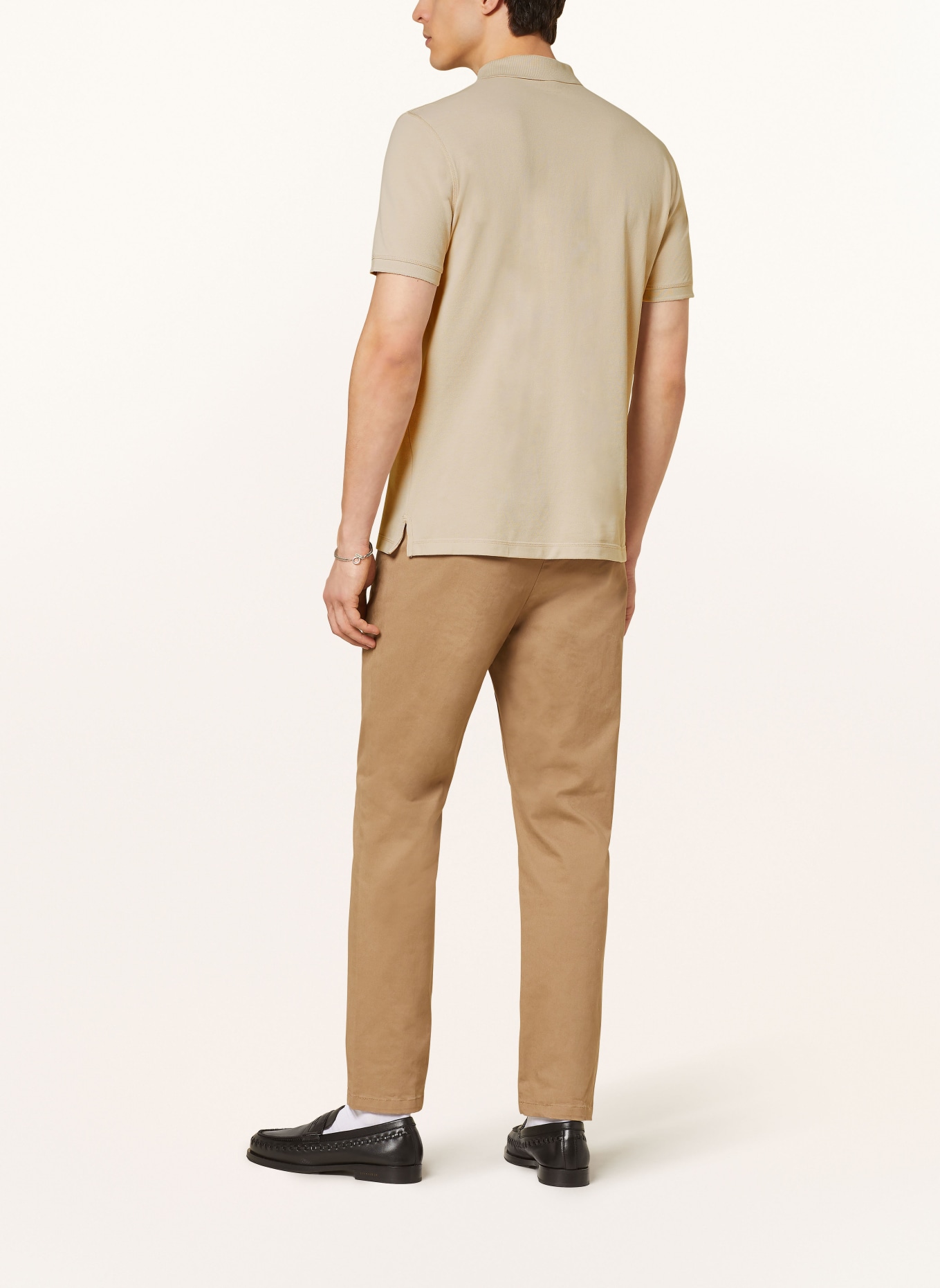 ALLSAINTS Piqué-Poloshirt REFORM, Farbe: CREME (Bild 3)
