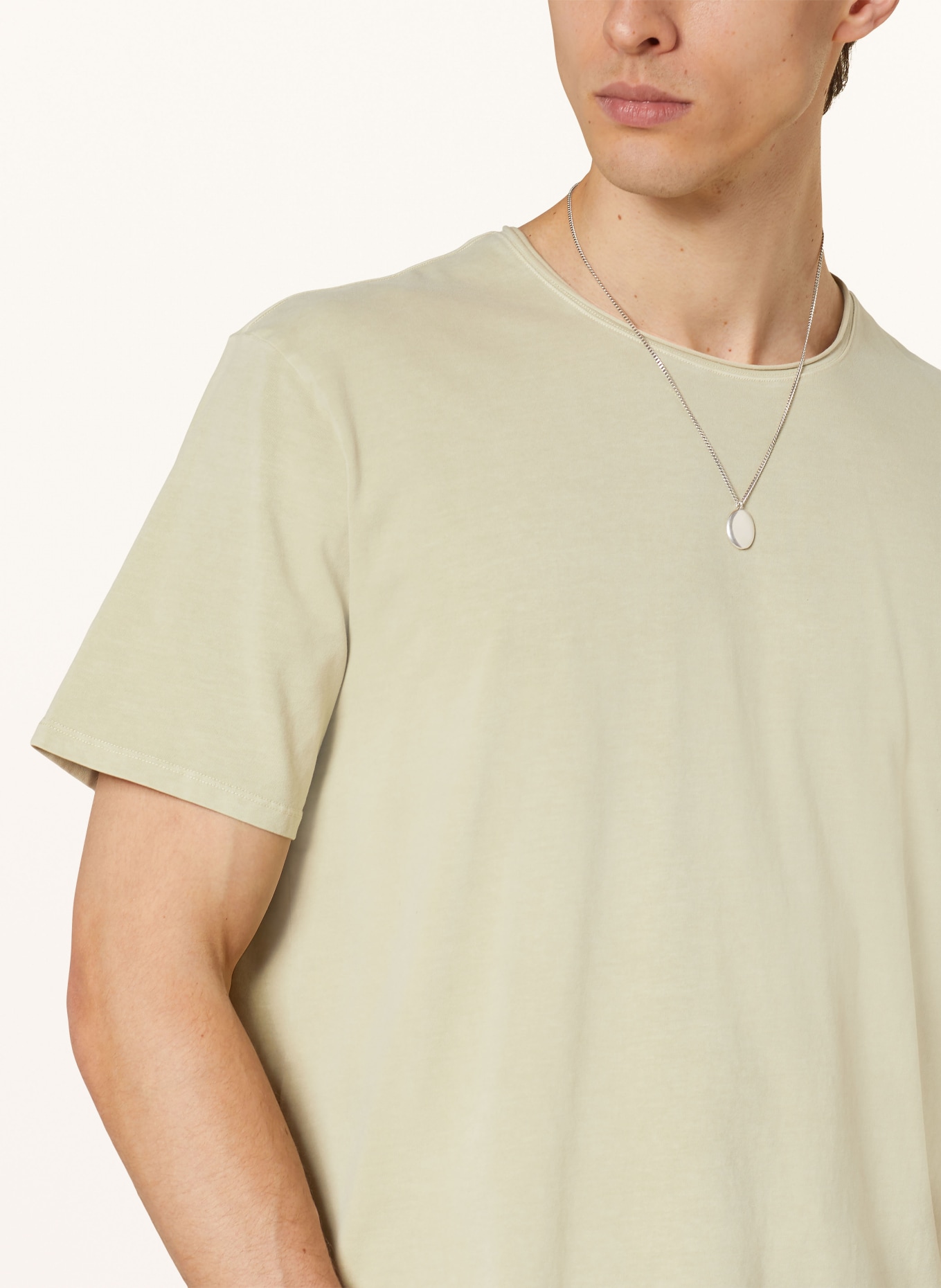 ALLSAINTS T-shirt BODEGA, Color: LIGHT GREEN (Image 4)