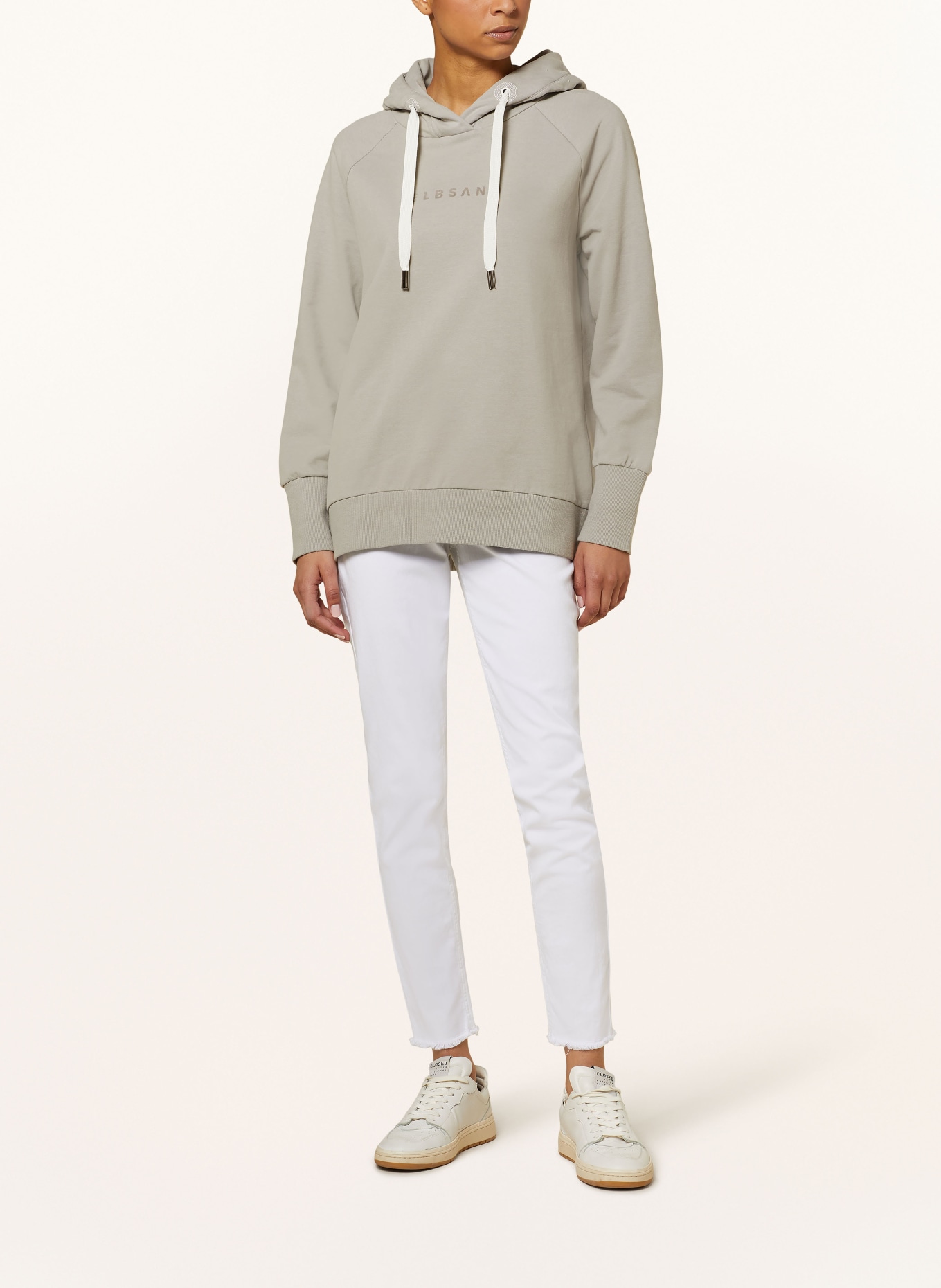 ELBSAND Hoodie SVANA, Farbe: HELLGRAU (Bild 2)