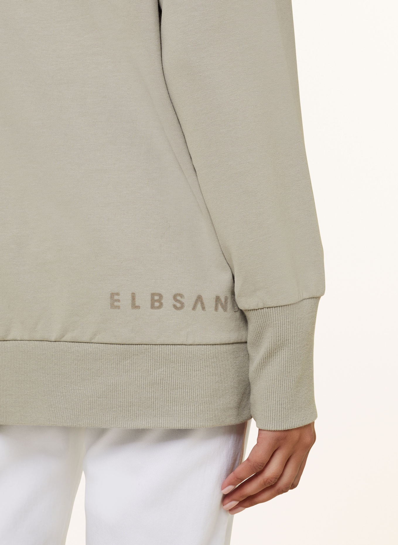 ELBSAND Hoodie SVANA, Farbe: HELLGRAU (Bild 5)