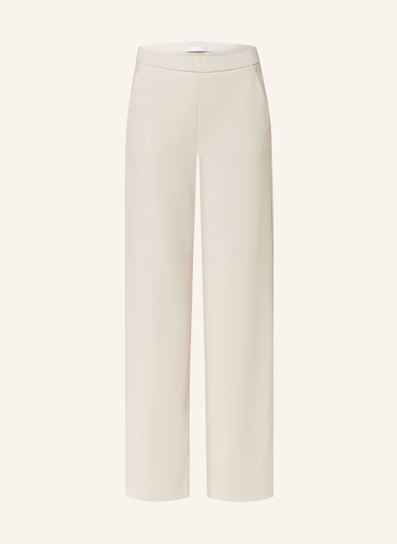 RAFFAELLO ROSSI Wide leg pants PALINA, Color: ECRU (Image 1)