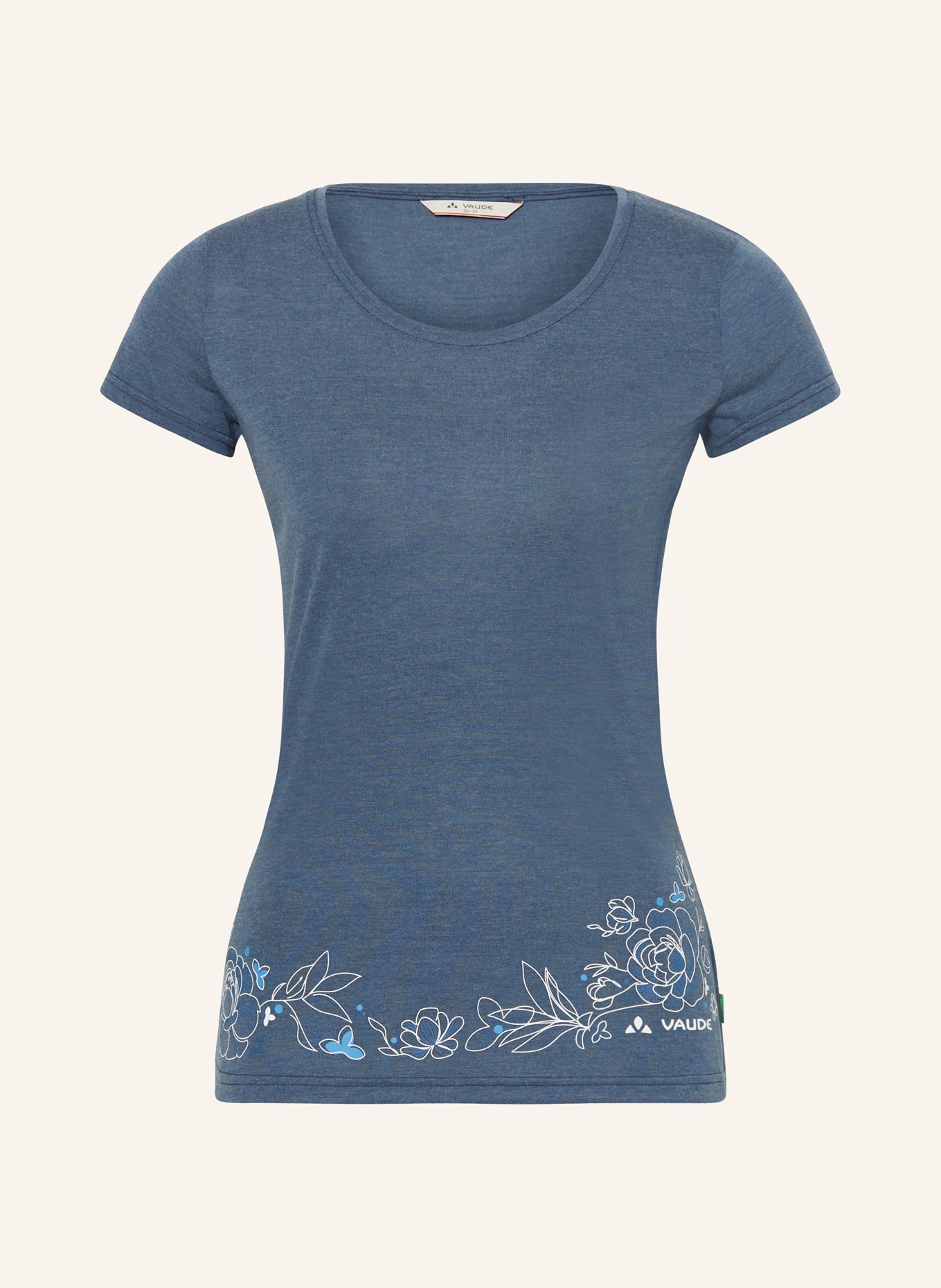 VAUDE T-shirt SKOMER II, Color: DARK BLUE (Image 1)